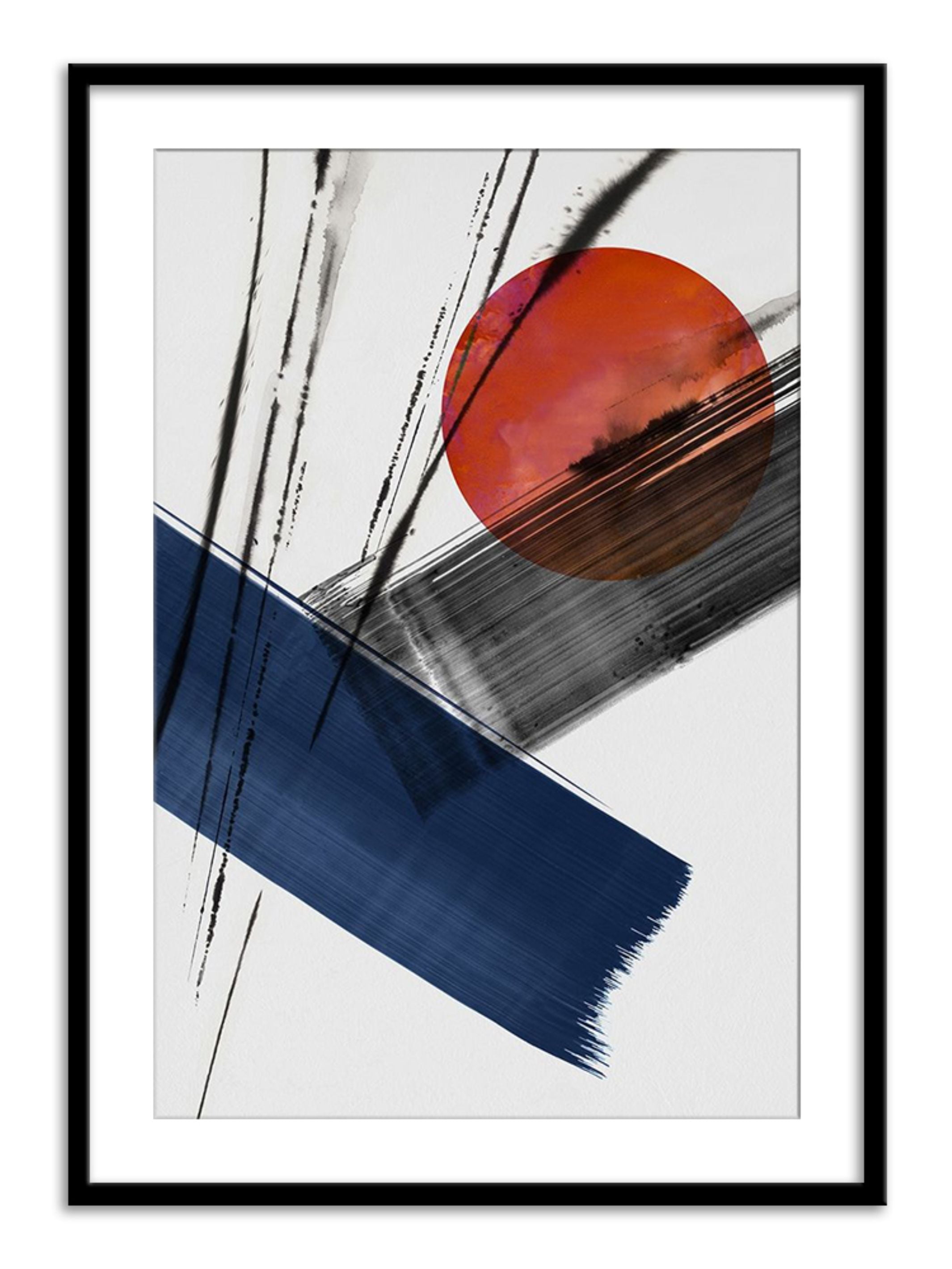 Wall Prints - Red Sun Over Paradise II