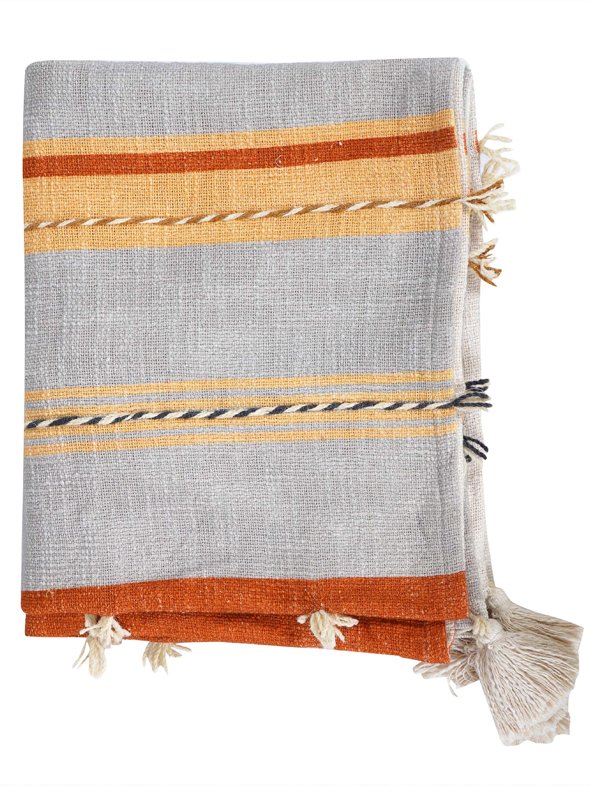 Throw - Rooibos Embroidered