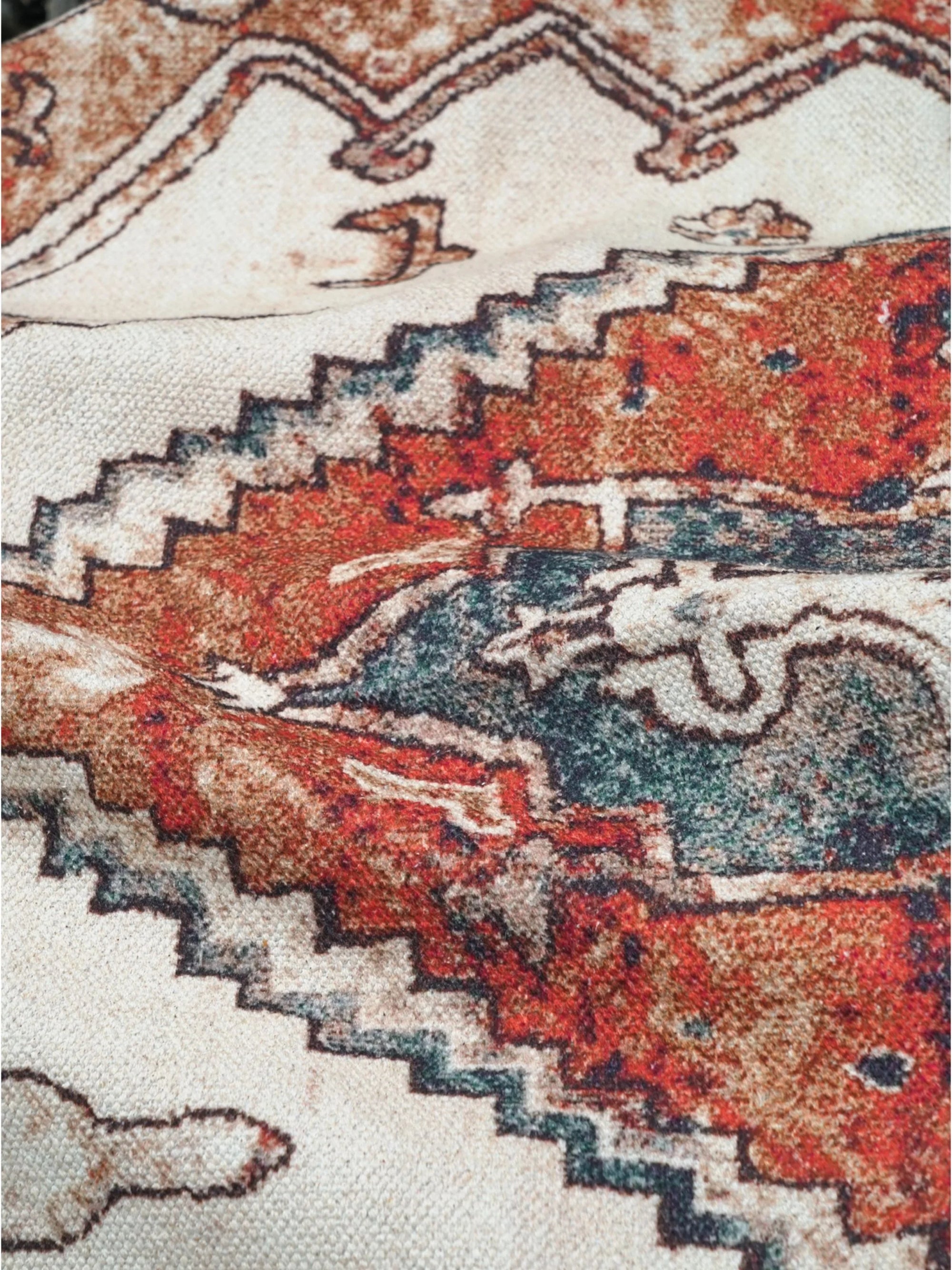 Rouil Cotton Printed Cotton Rug