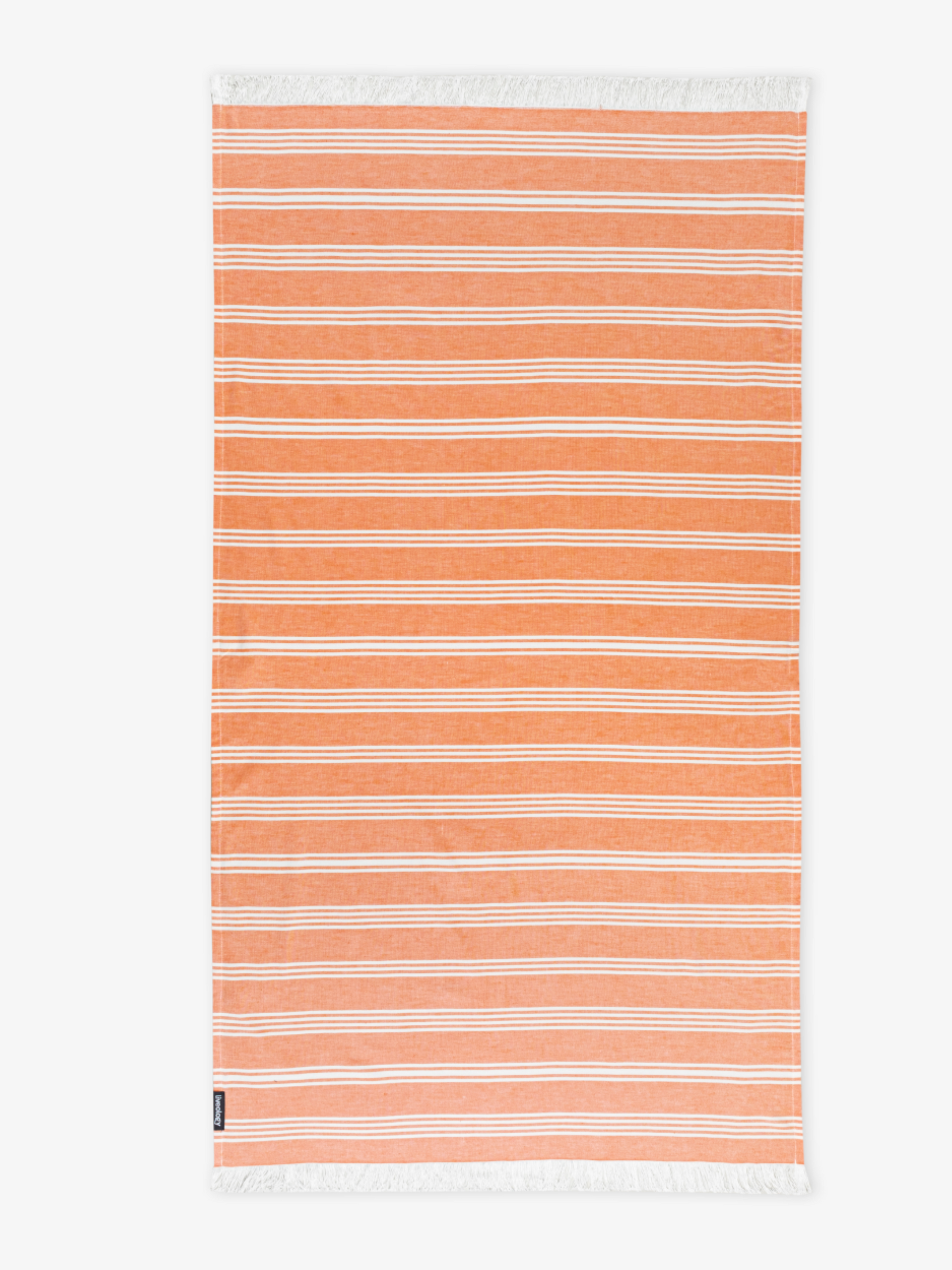 Santa Fe Rust Woven Beach Towel