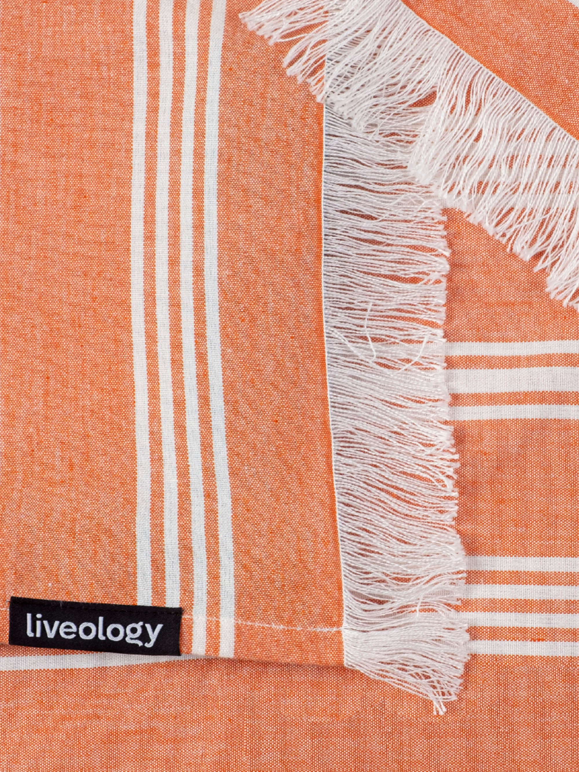 Santa Fe Rust Woven Beach Towel