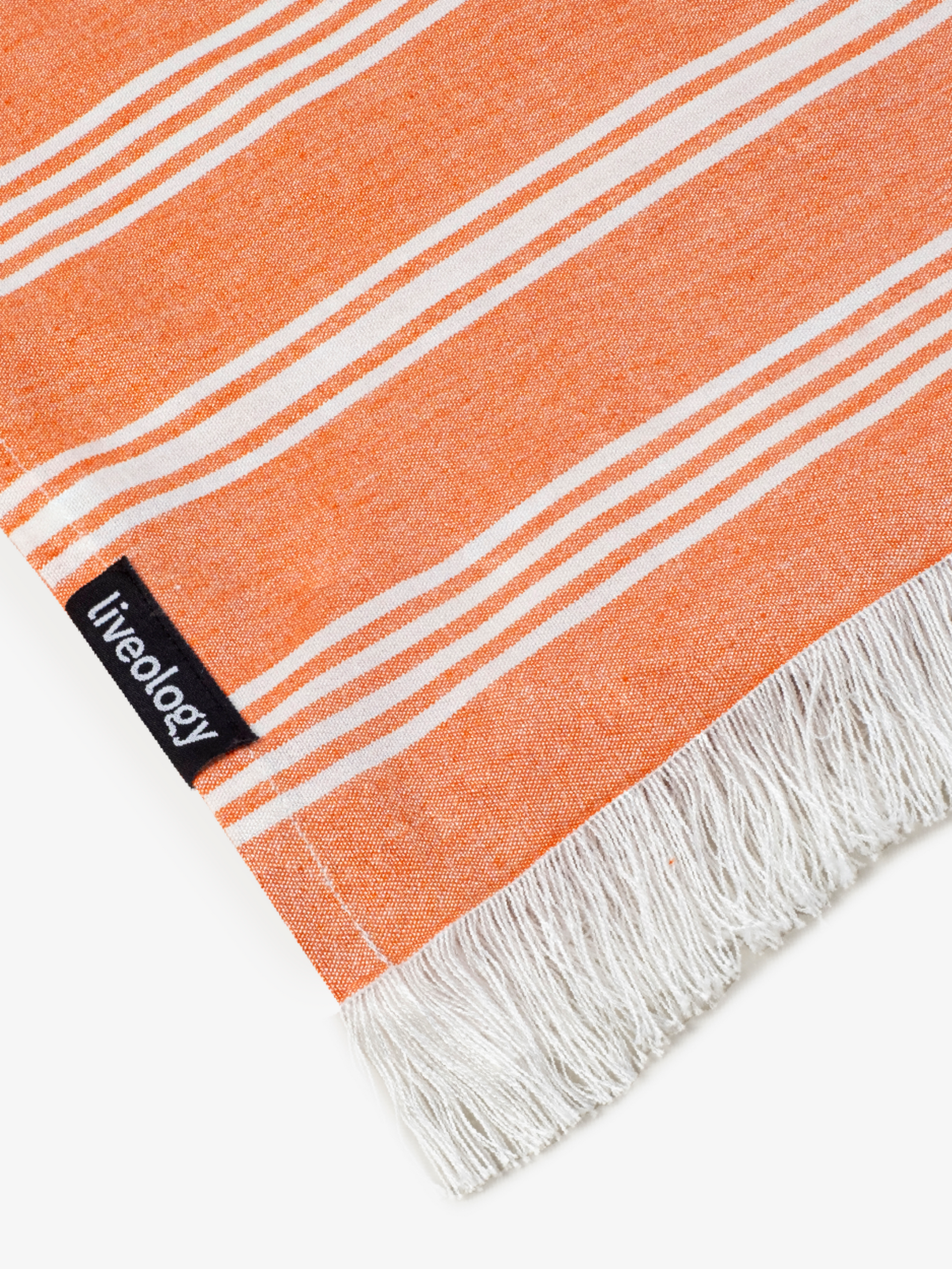Santa Fe Rust Woven Beach Towel