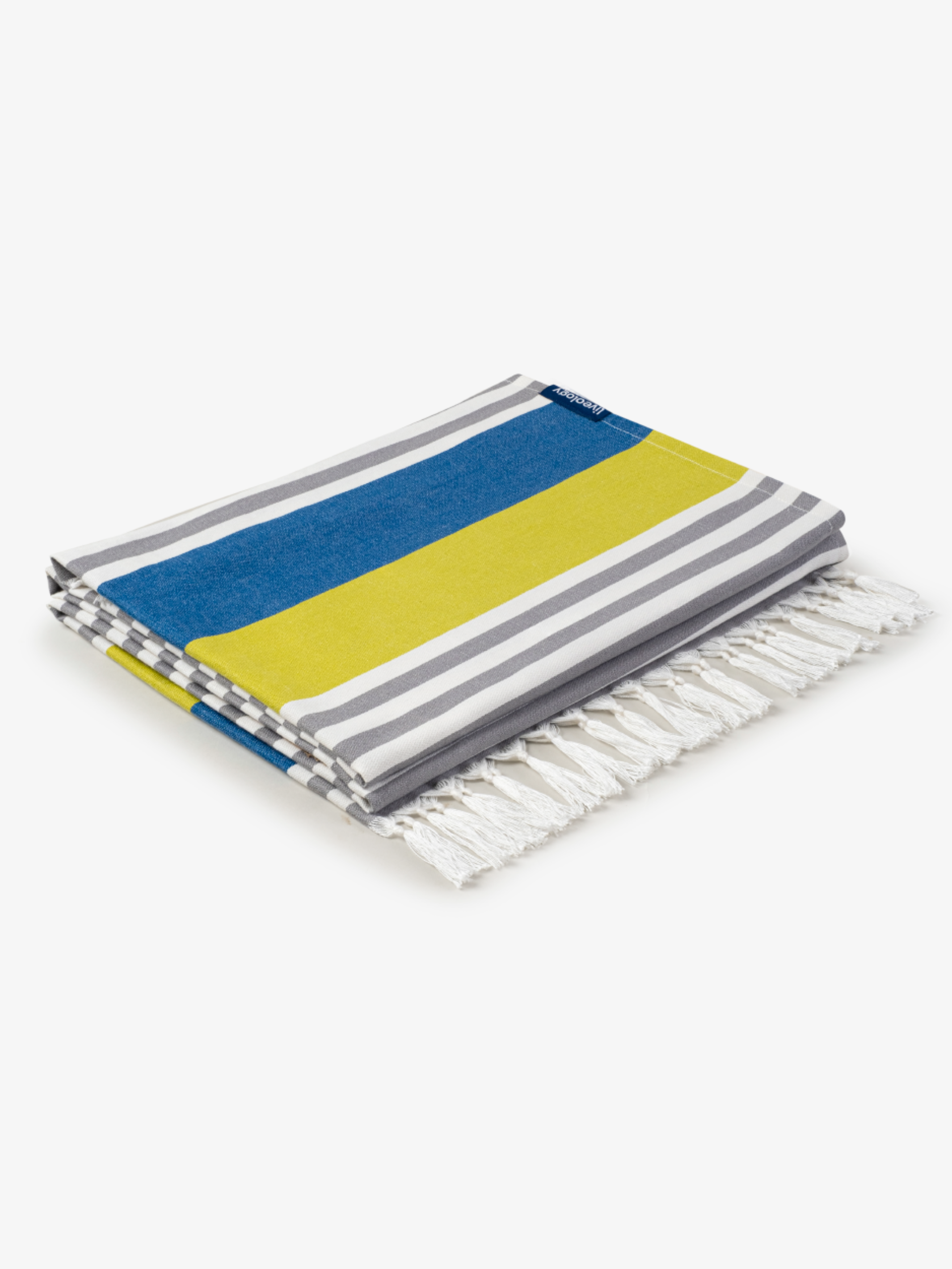Santorini Woven Beach Towel