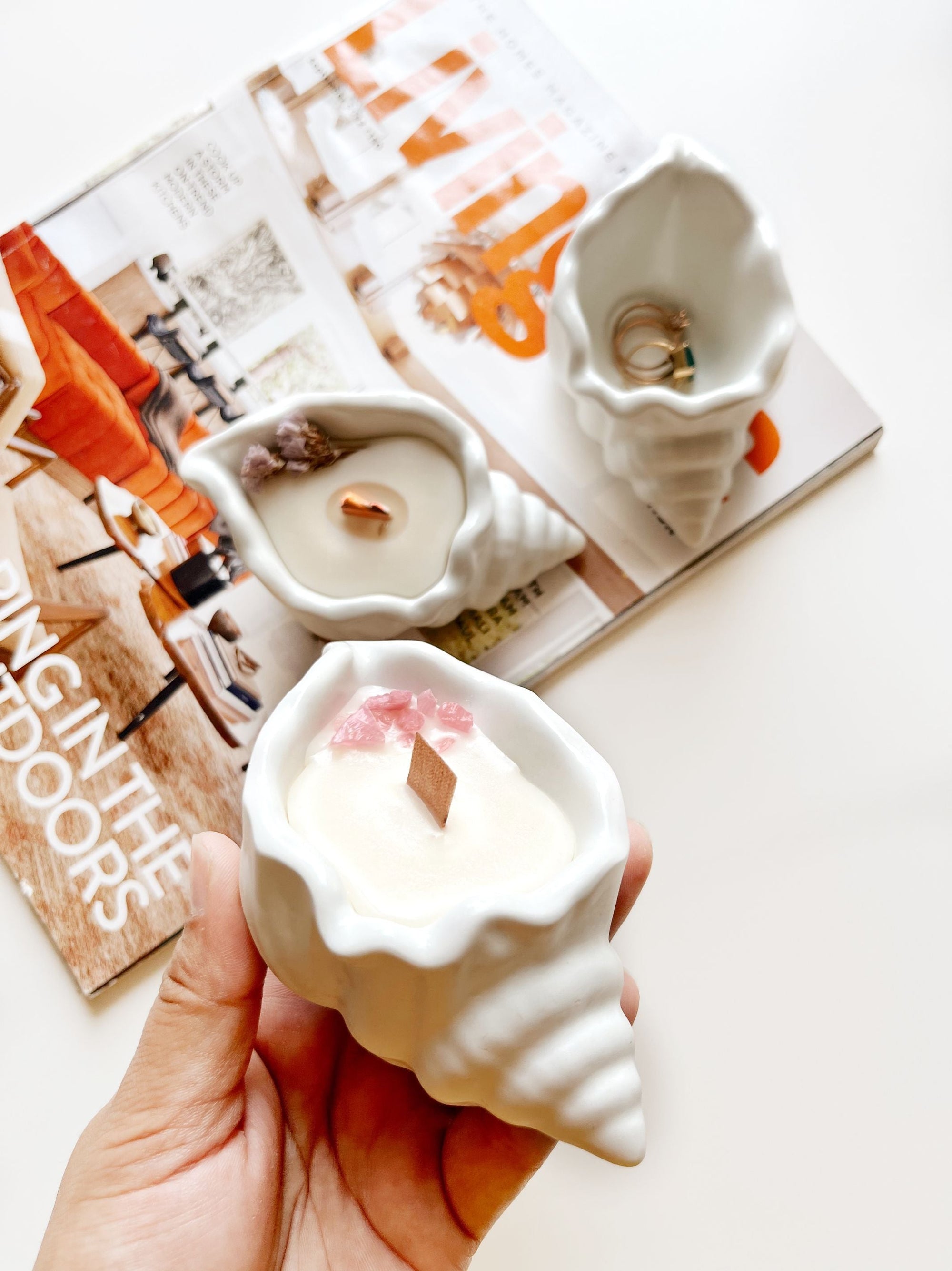 Sea Shell Candle