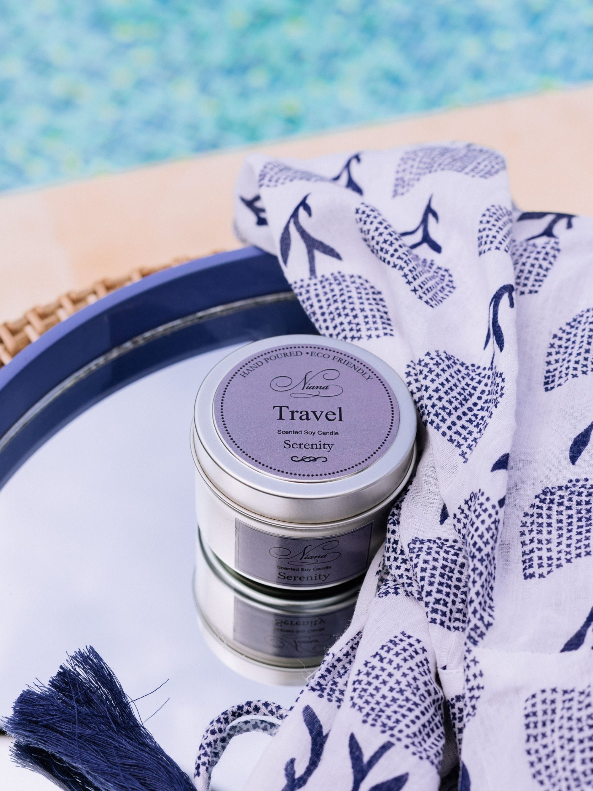 Serenity Travel Tin Candle