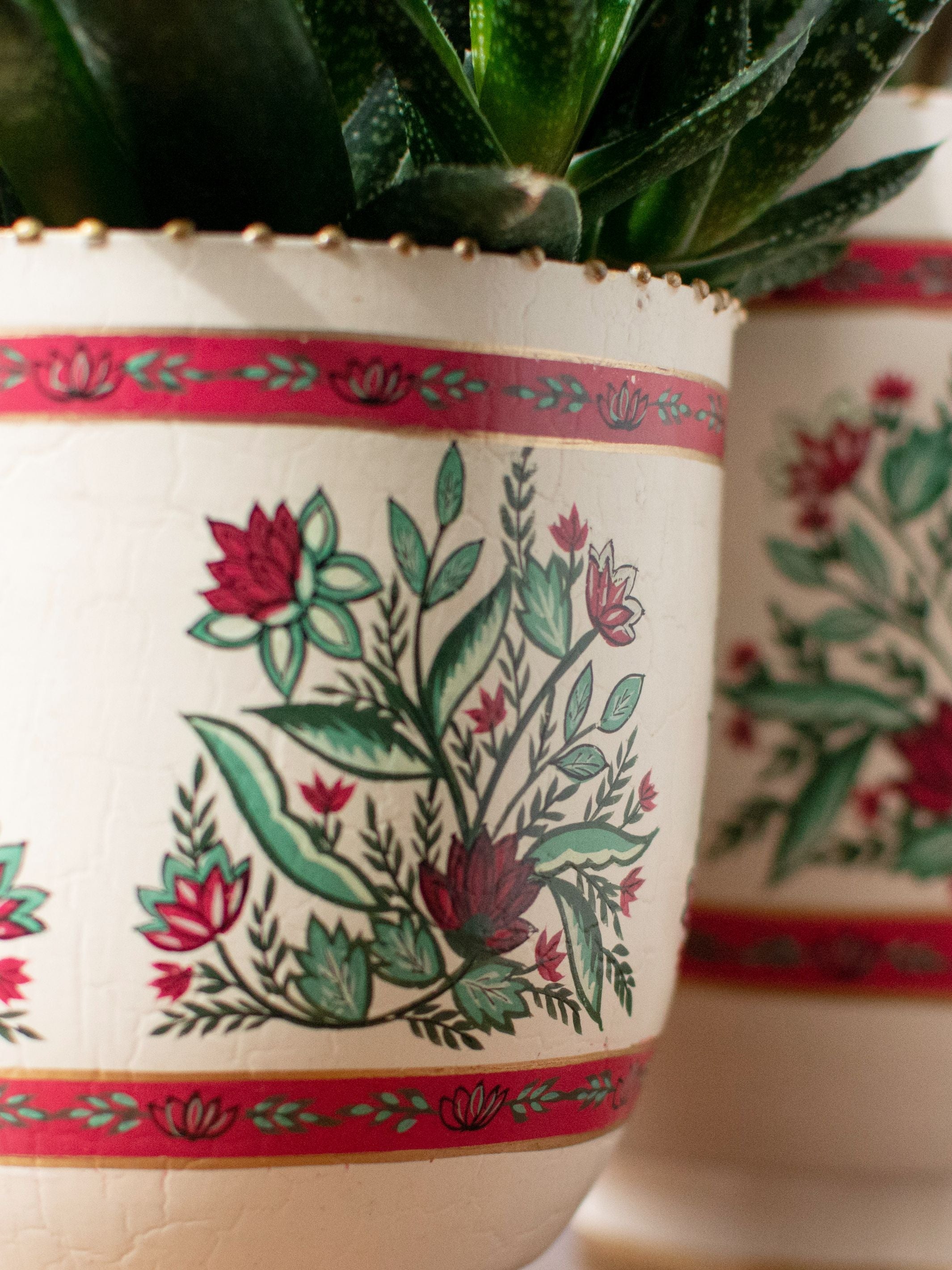 Shalimar Handpainted Planter Small