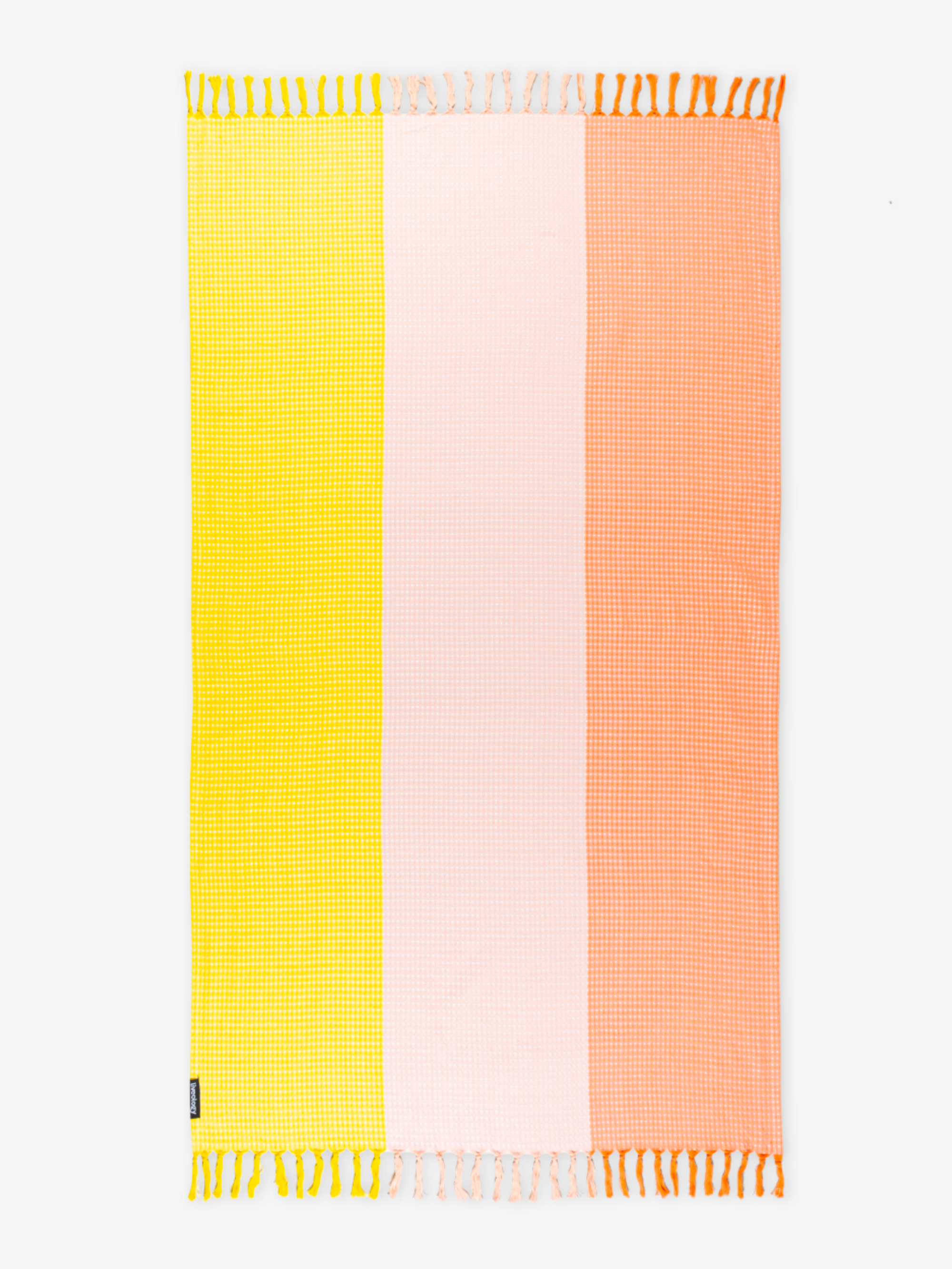 Sorbet Sunrise Woven Beach Towel