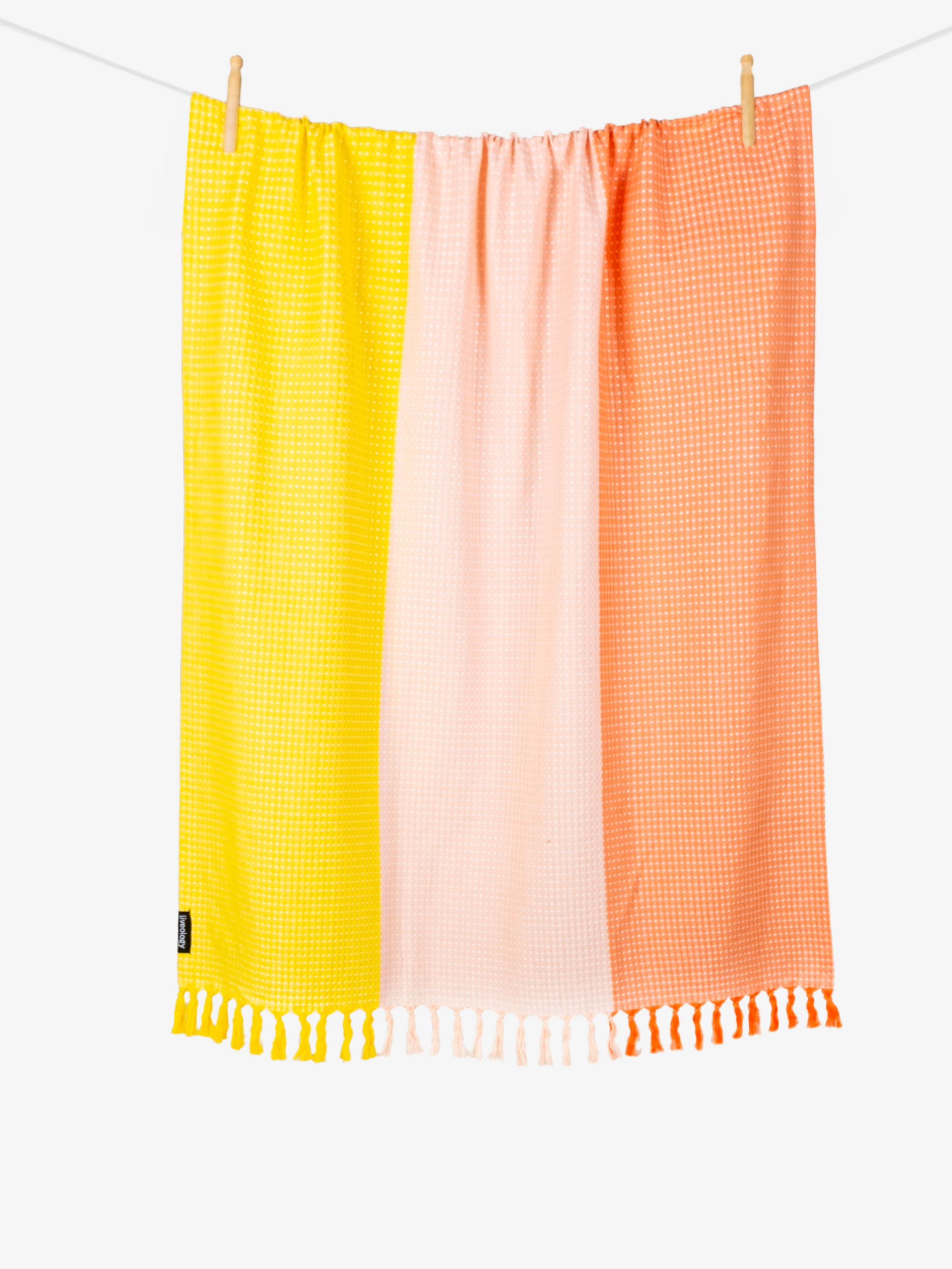 Sorbet Sunrise Woven Beach Towel