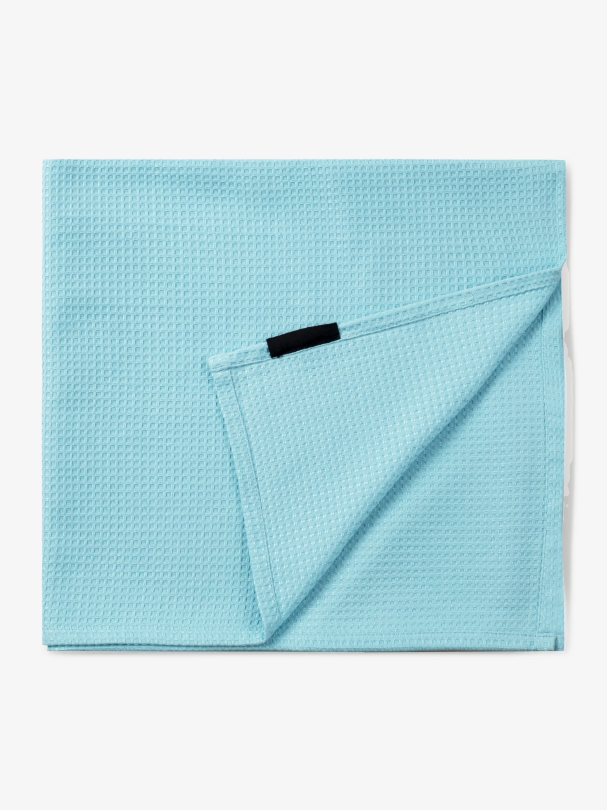 Sorrento Waffle Aqua Beach Towel Set Of 3