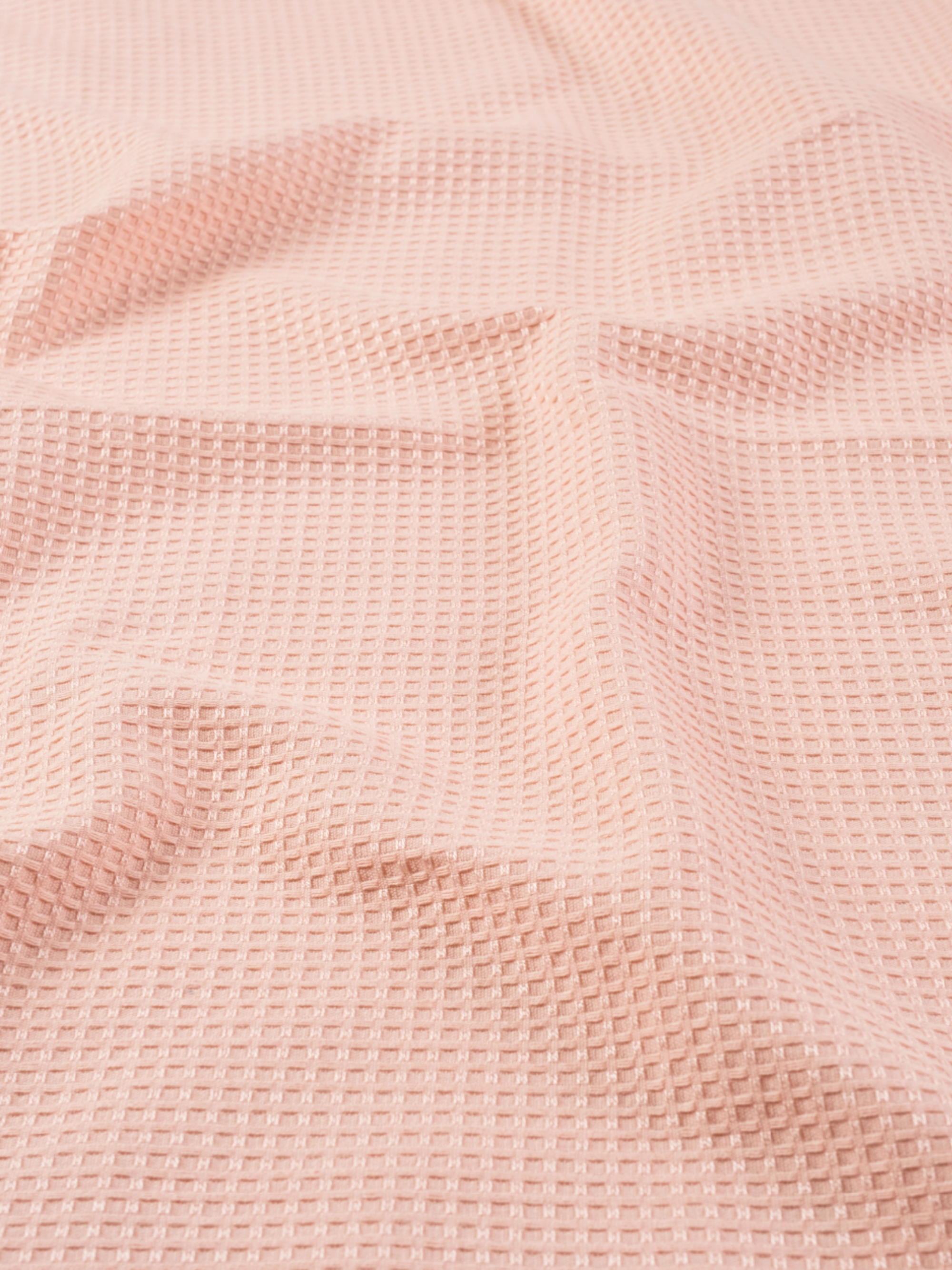 Sorrento Waffle Blush Beach Towel Set Of 3