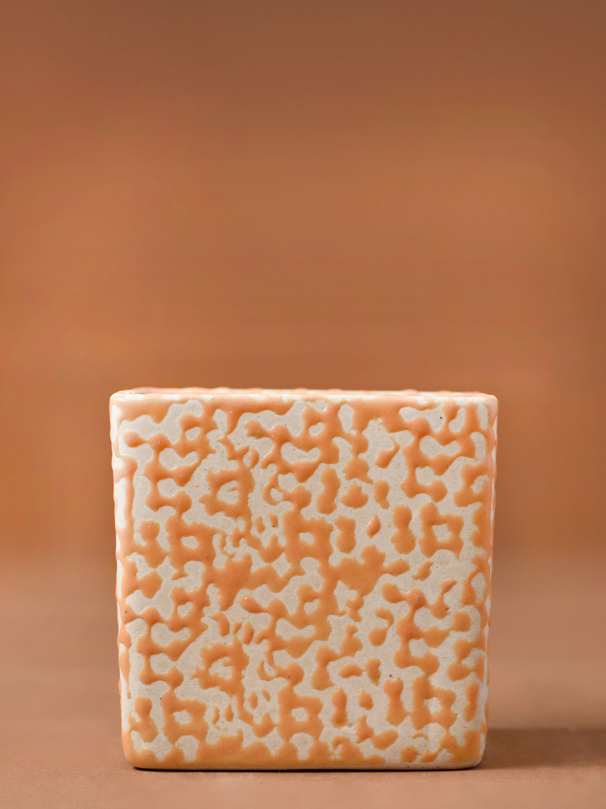 Speckled Cube Planter