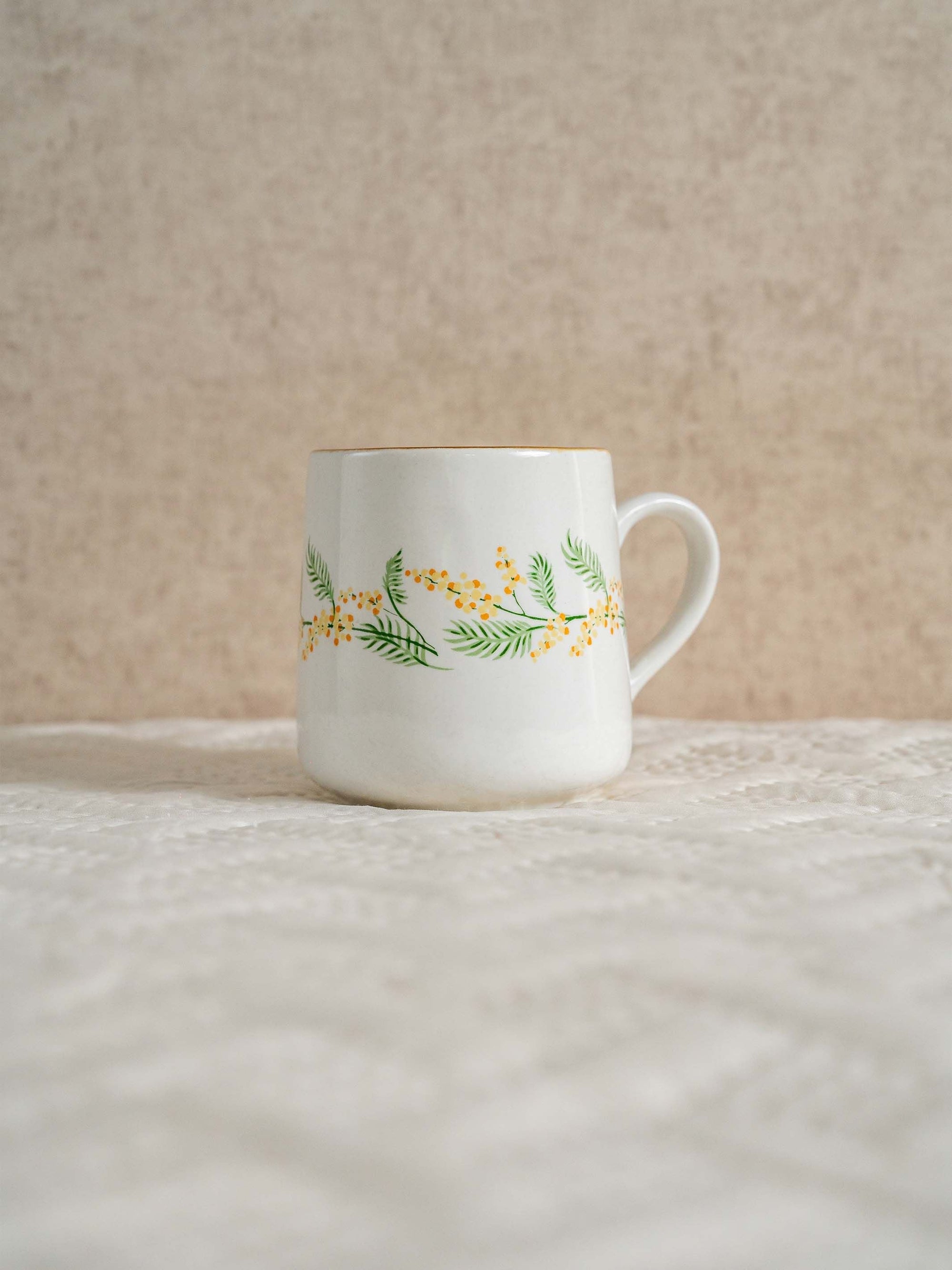 Ceramic Breakfast Set Yellow