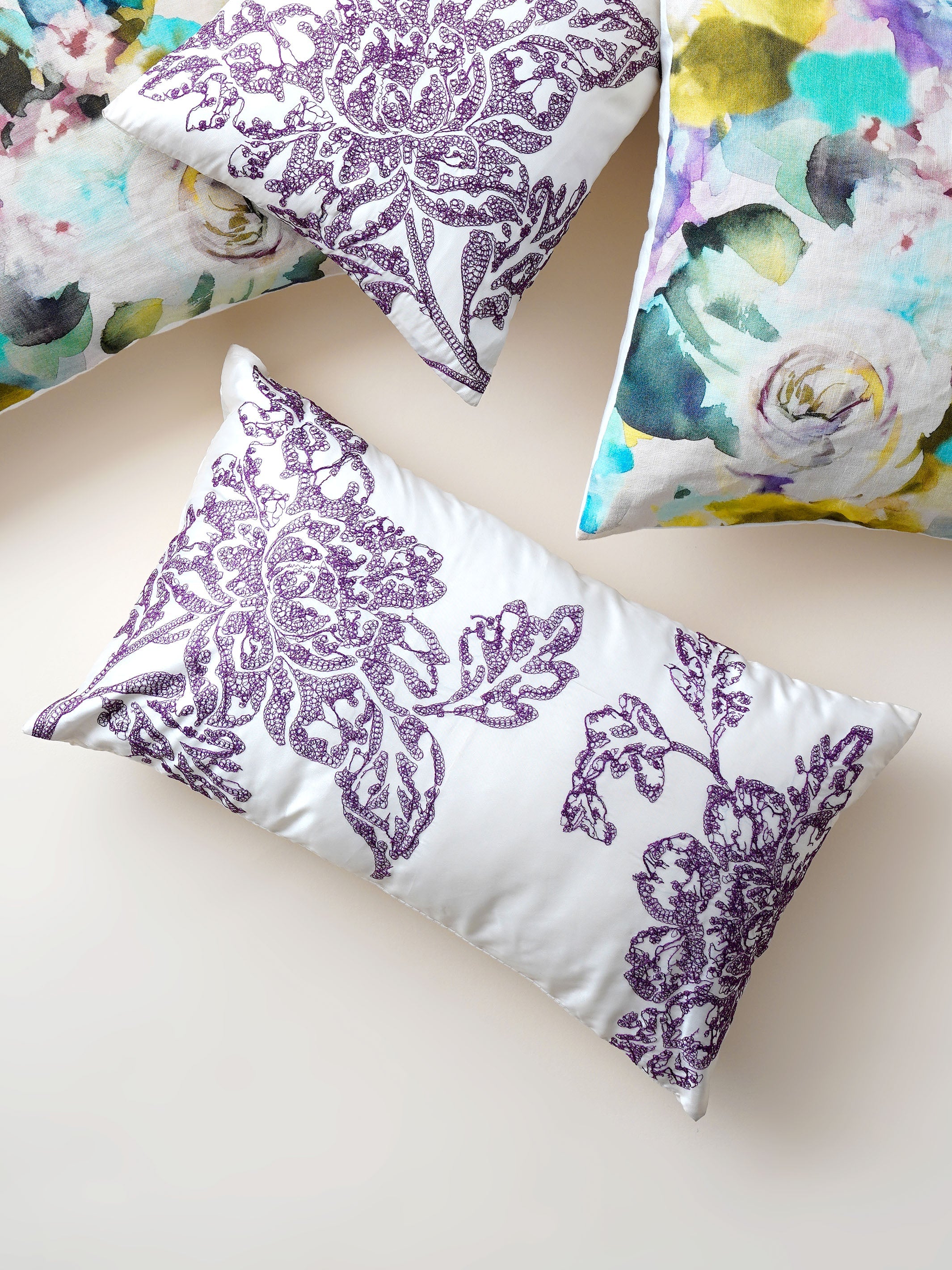 Cushion Cover - Spring Embroidered