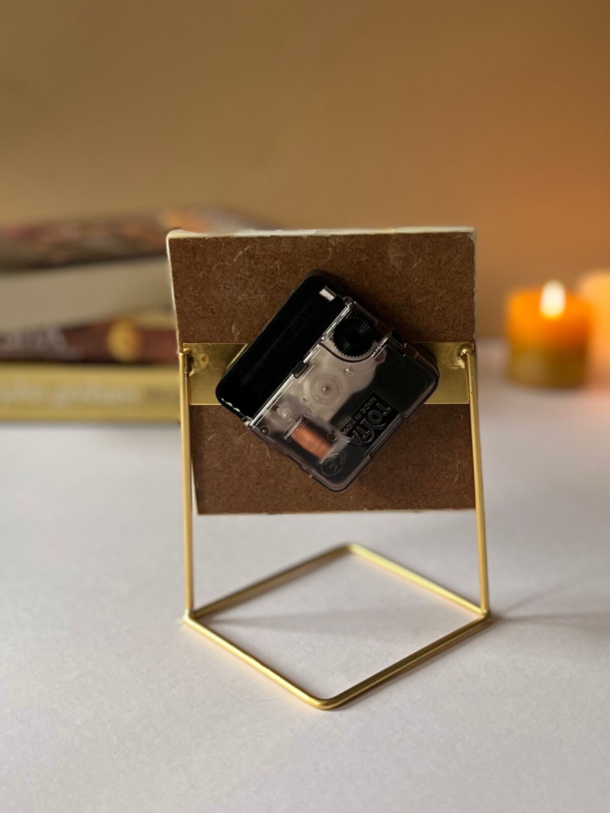 Square Desktop Clock - MOP