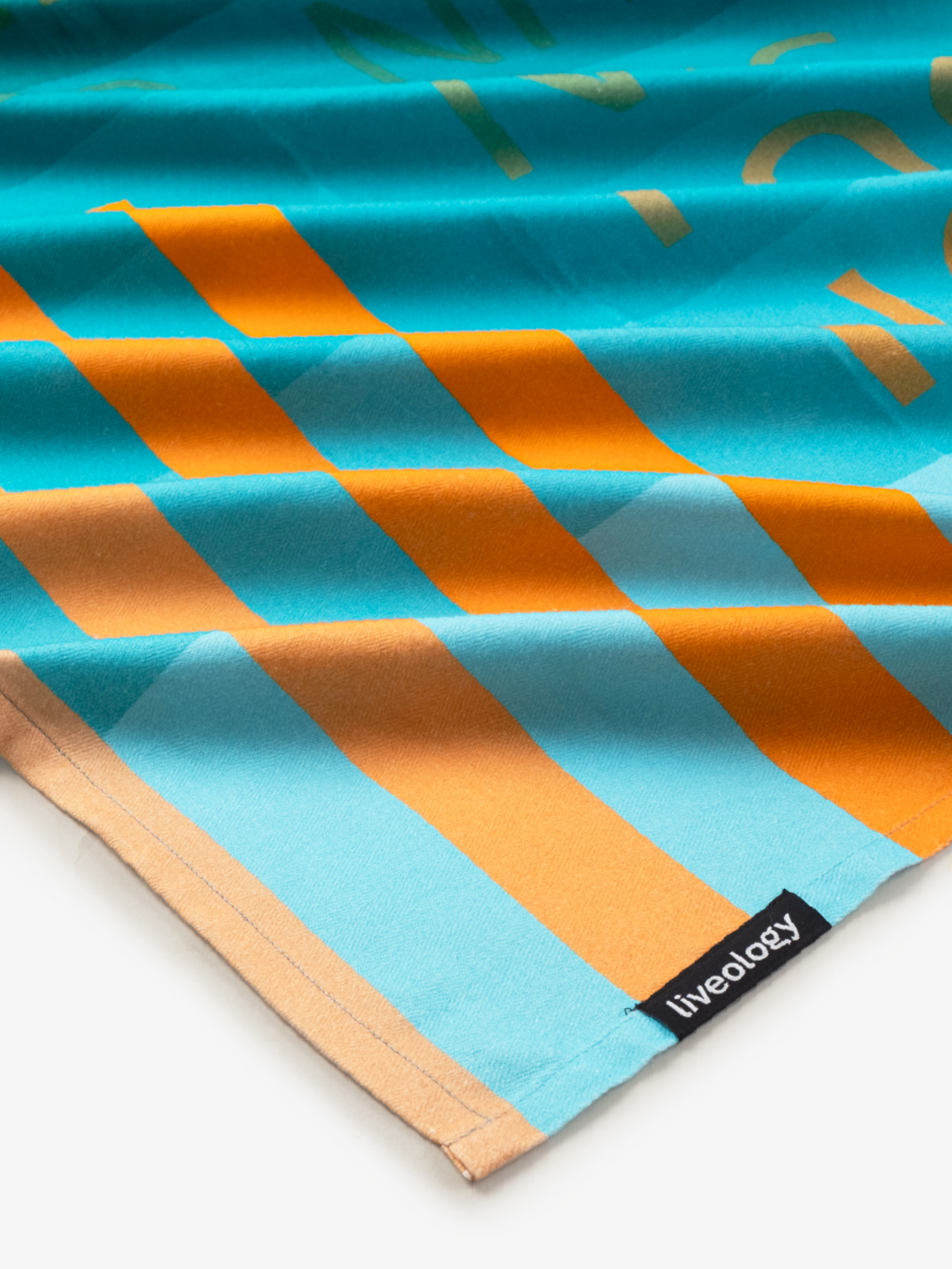 Sun Kissed Printed Beach Towel