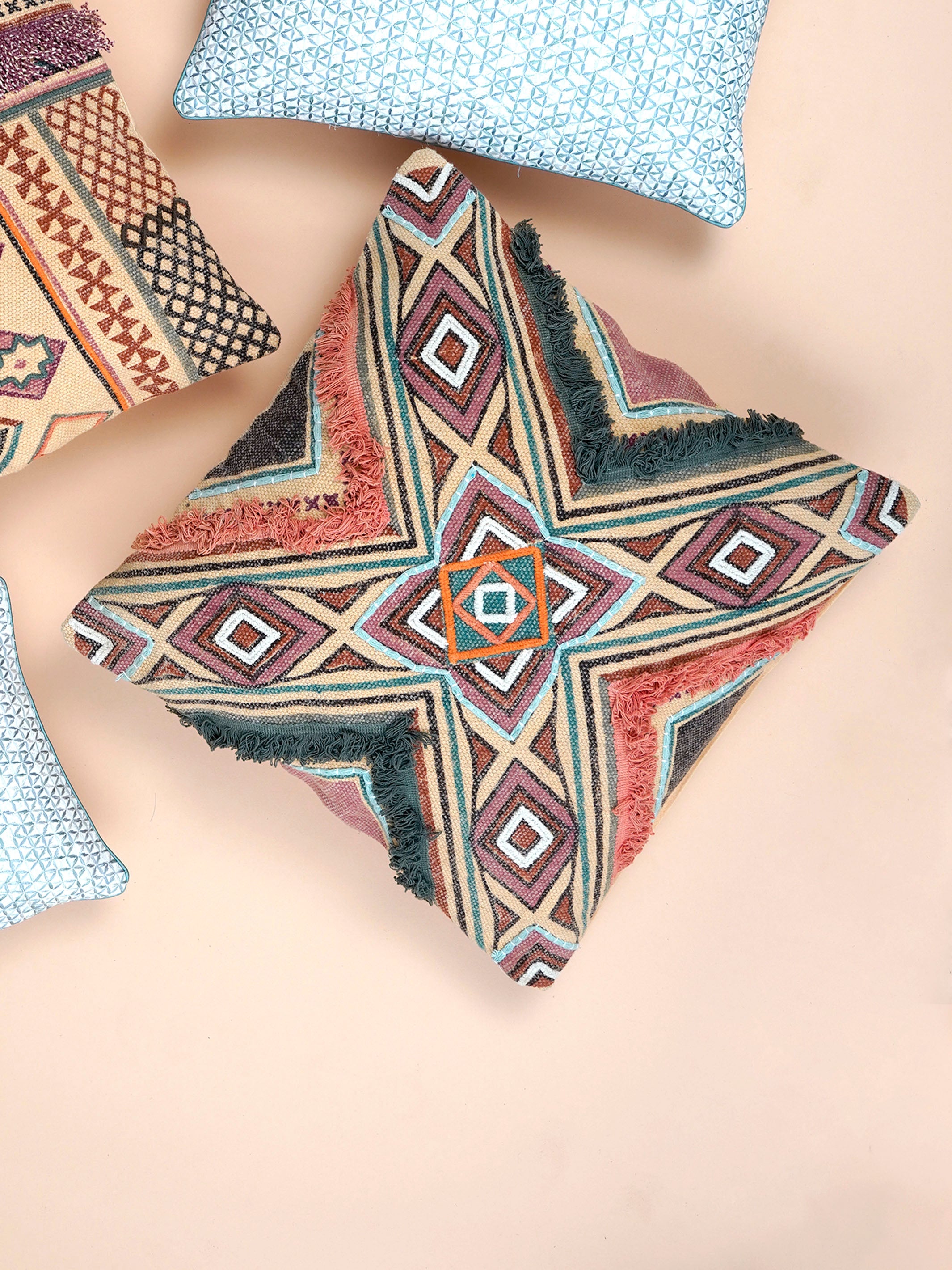 Cushion Cover - Ternion Shag Hand Woven