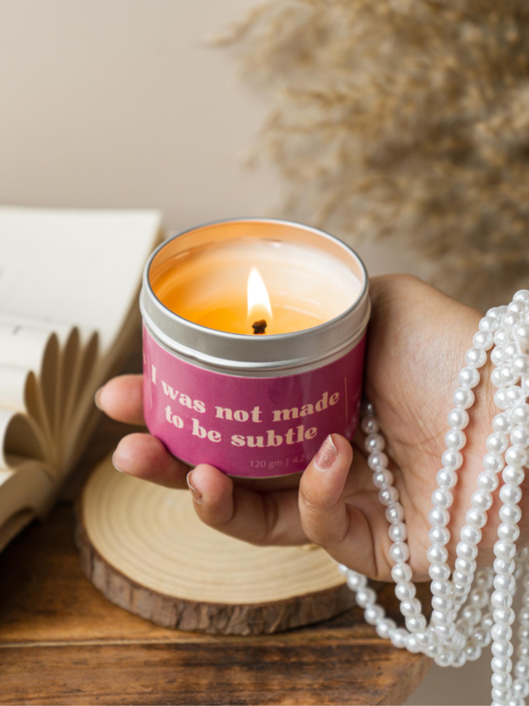 Tin Candle Bundle Set of 2