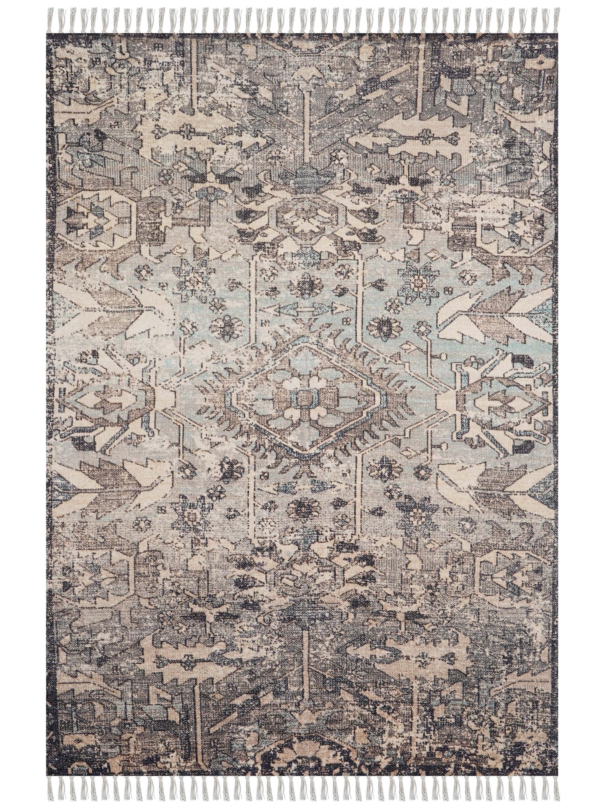 Viridian Printed Rug