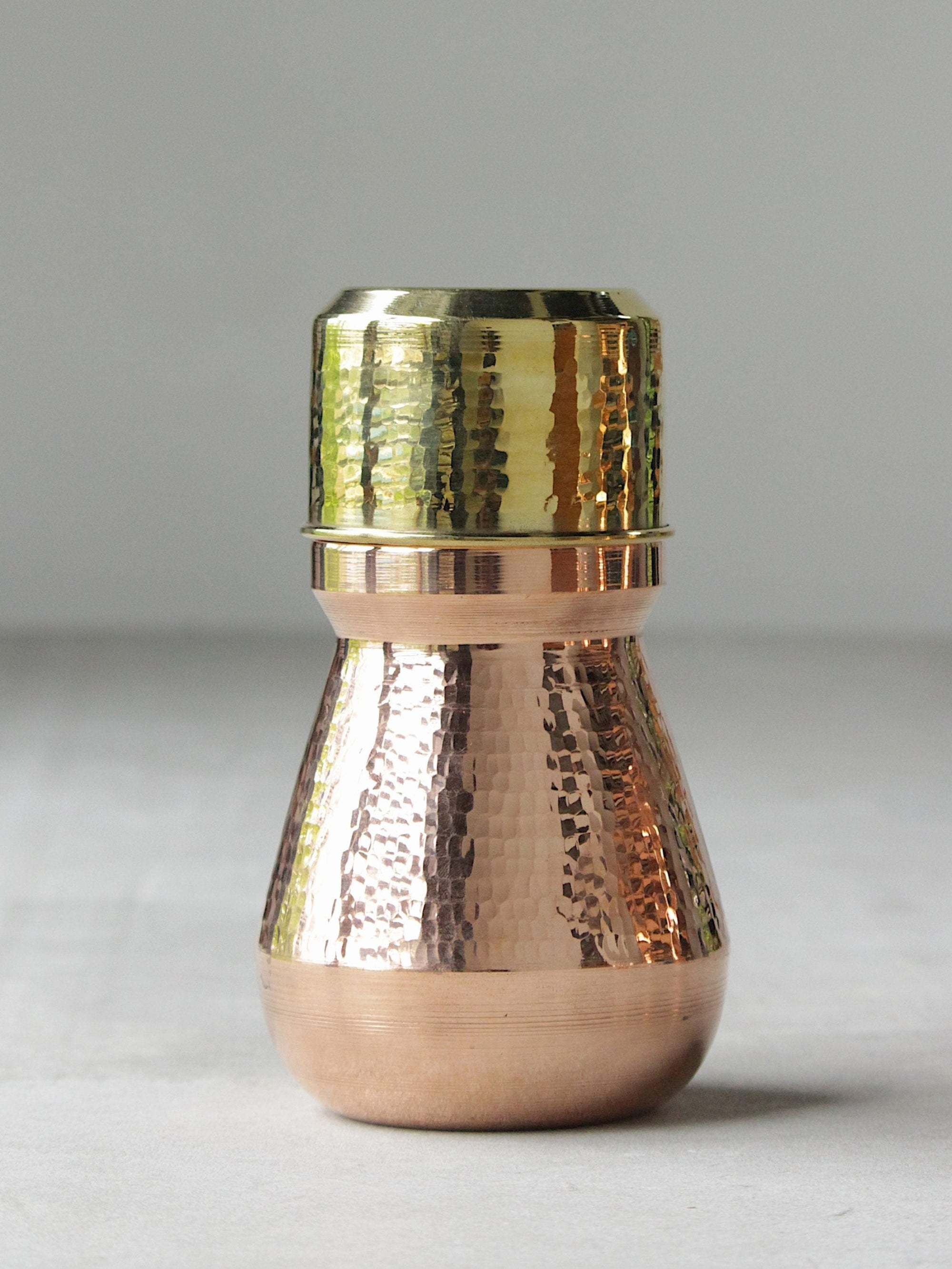 Water Carafe Mini with Brass Glass