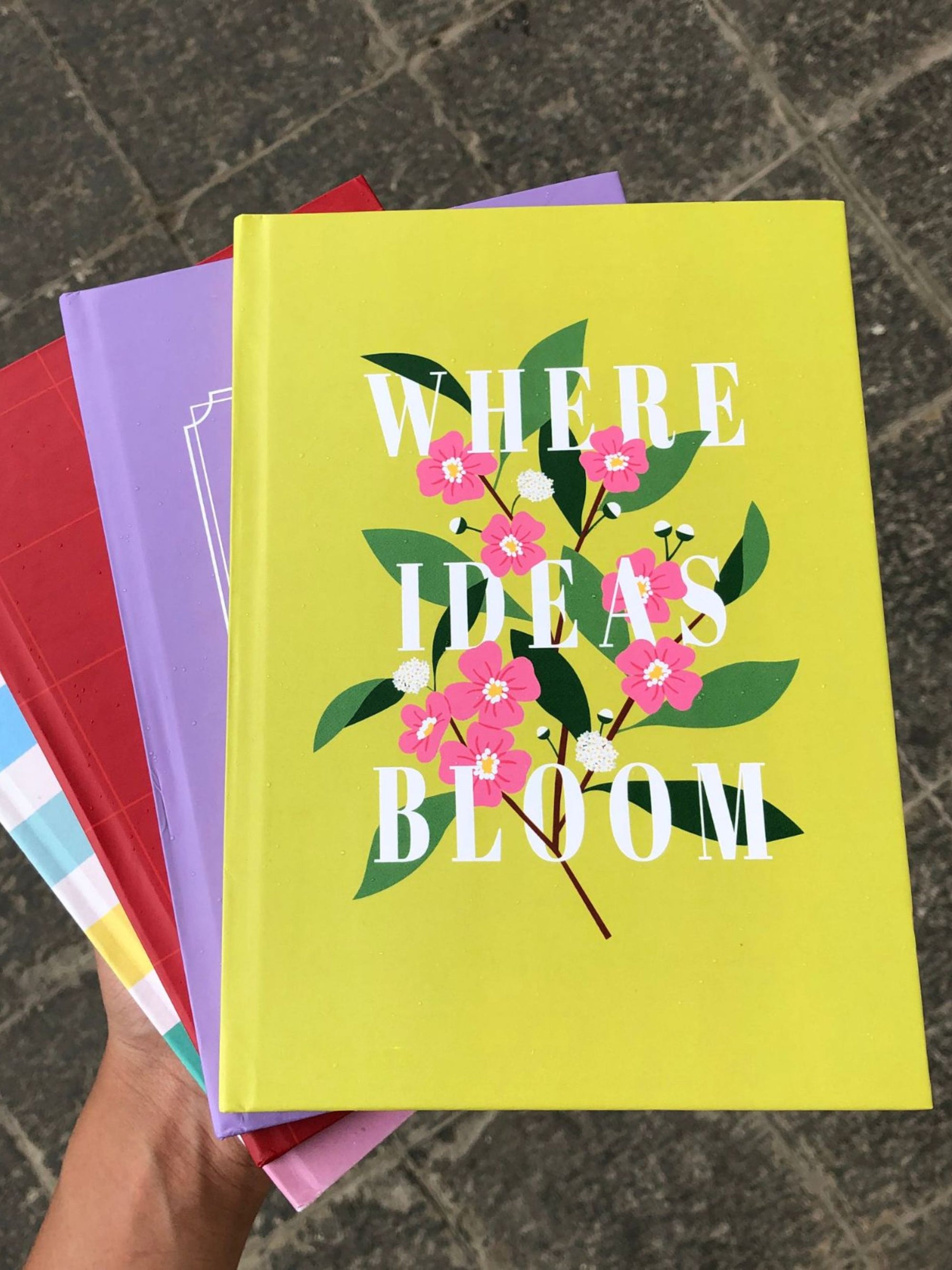 Where Ideas Bloom A5 Notebook