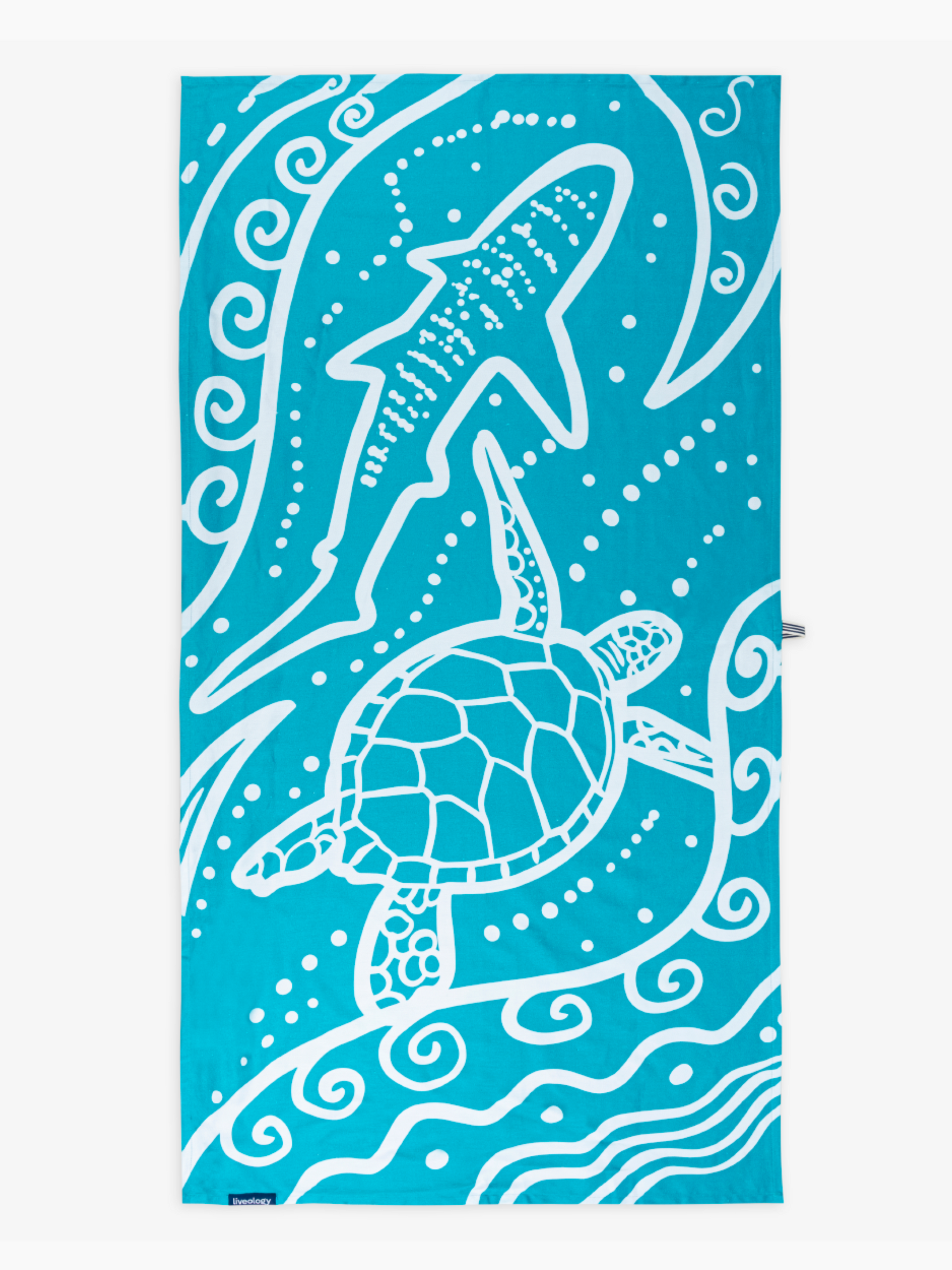 Wild Ocean Printed Beach Towel