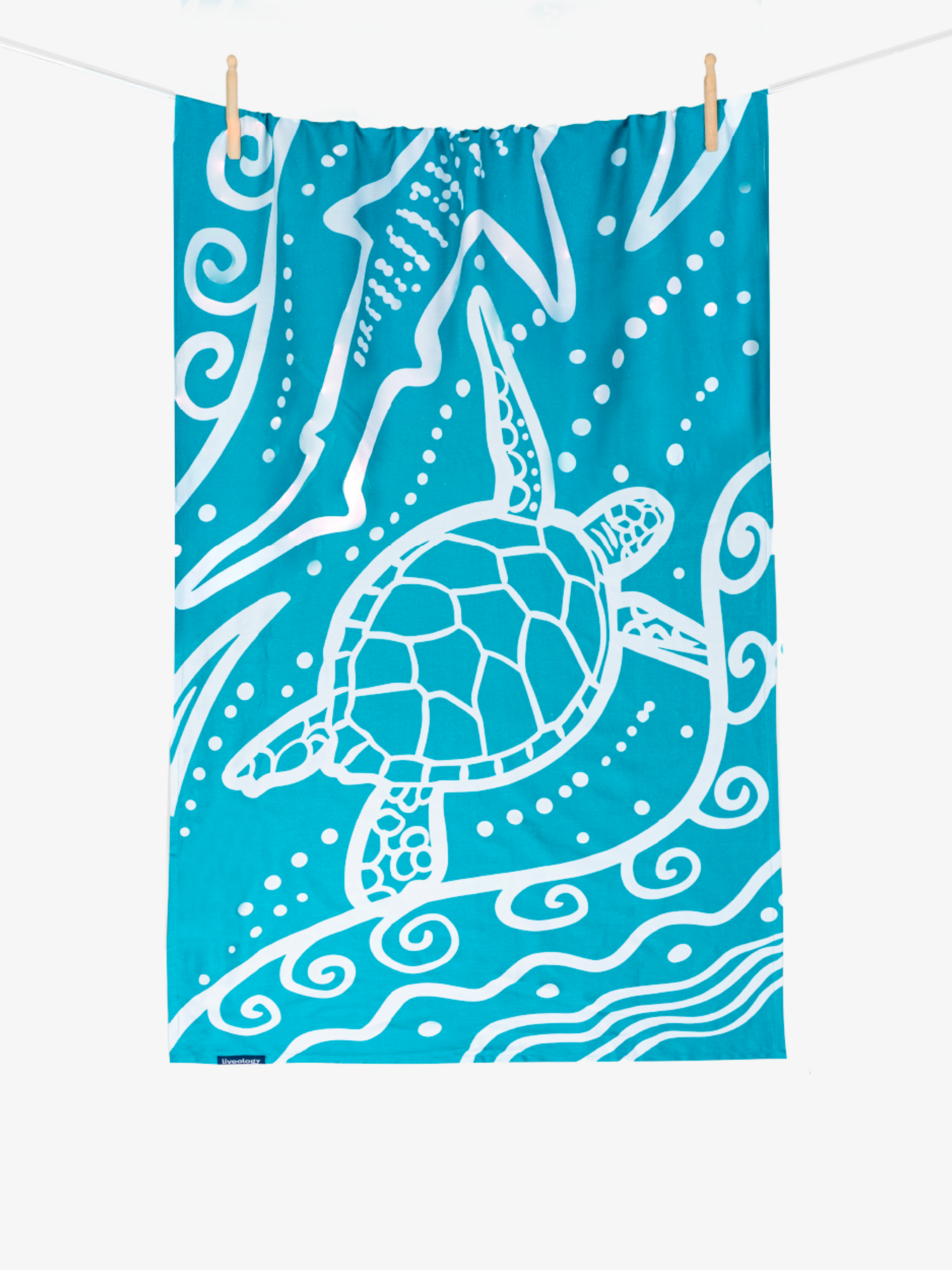 Wild Ocean Printed Beach Towel