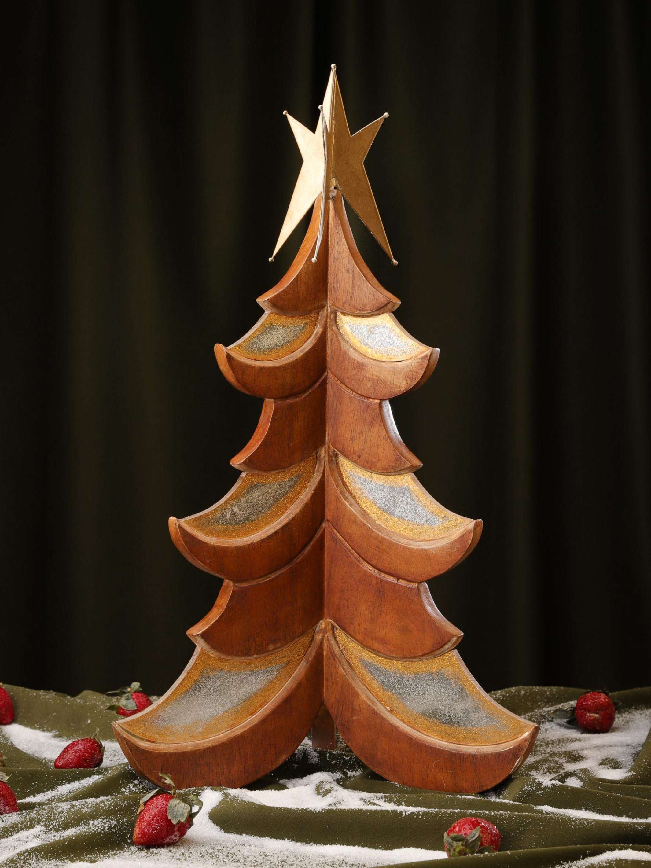 Wood & Acrylic Xmas Tree