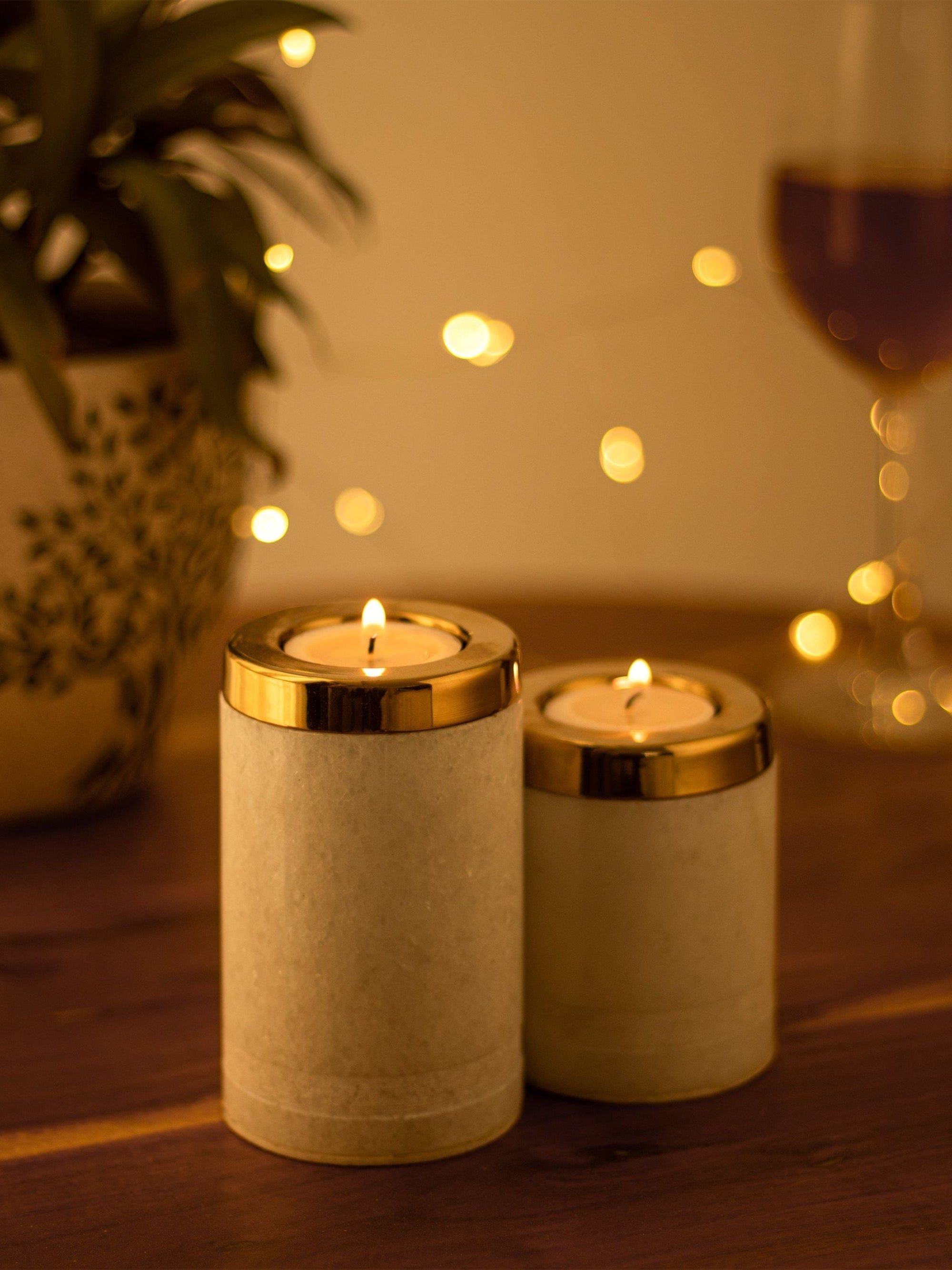 Tea Light Candle Holder - Yang Towers
