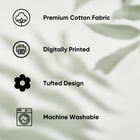 Abstract Artistry Tufted Cushion Cover