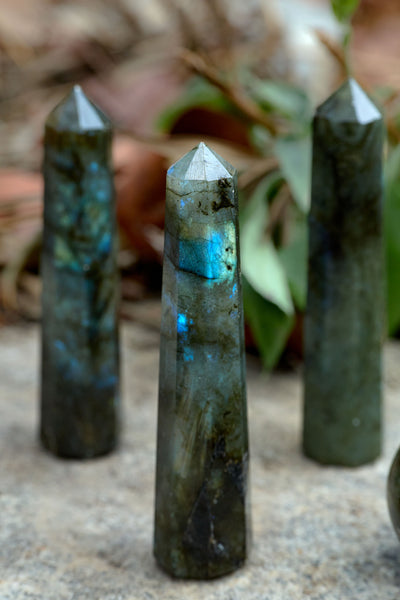 Gemstone Tower | Labradorite Obelisk