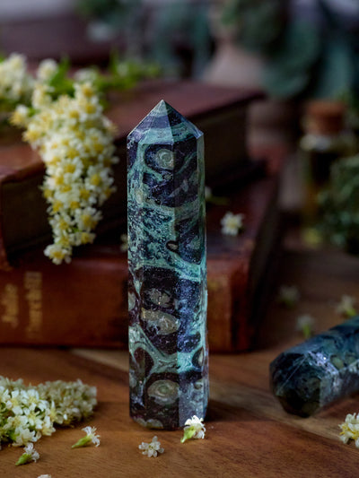Semi-precious Gemstone - Kambaba Jasper Tower