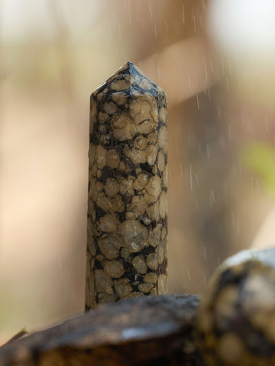 Gemstone Tower | Scapolite
