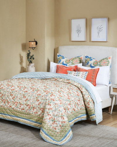 Mimo Cotton Green Quilt
