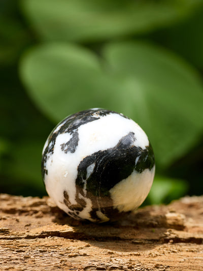 Semi-precious Gemstone - Zebra Jasper Sphere