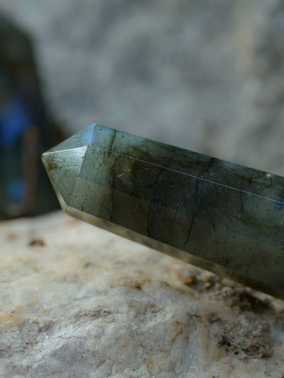 Gemstone Tower | Labradorite Obelisk