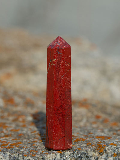 Gemstone Tower | Snakeskin Jasper Obelisk