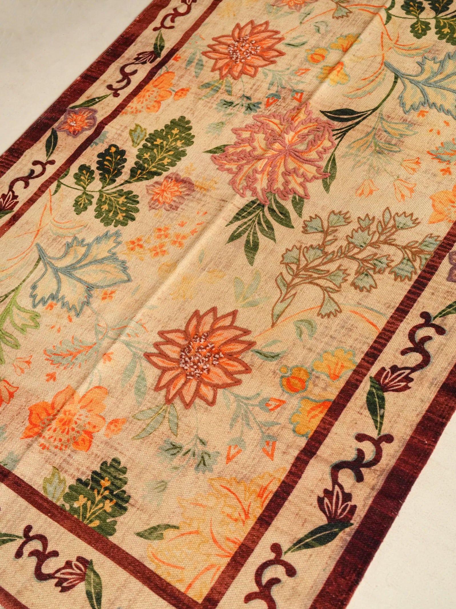 Blooming Grace Floral Rug