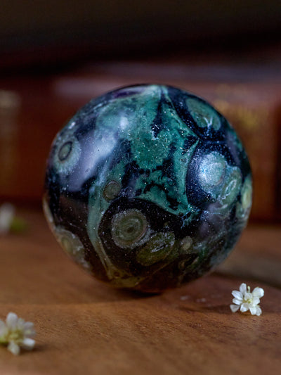 Semi-precious Gemstone - Kambaba Jasper Sphere