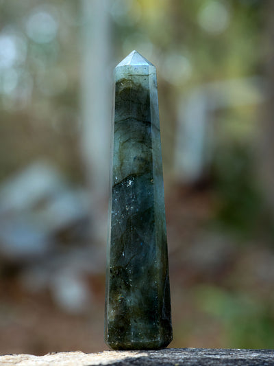 Gemstone Tower | Labradorite Obelisk