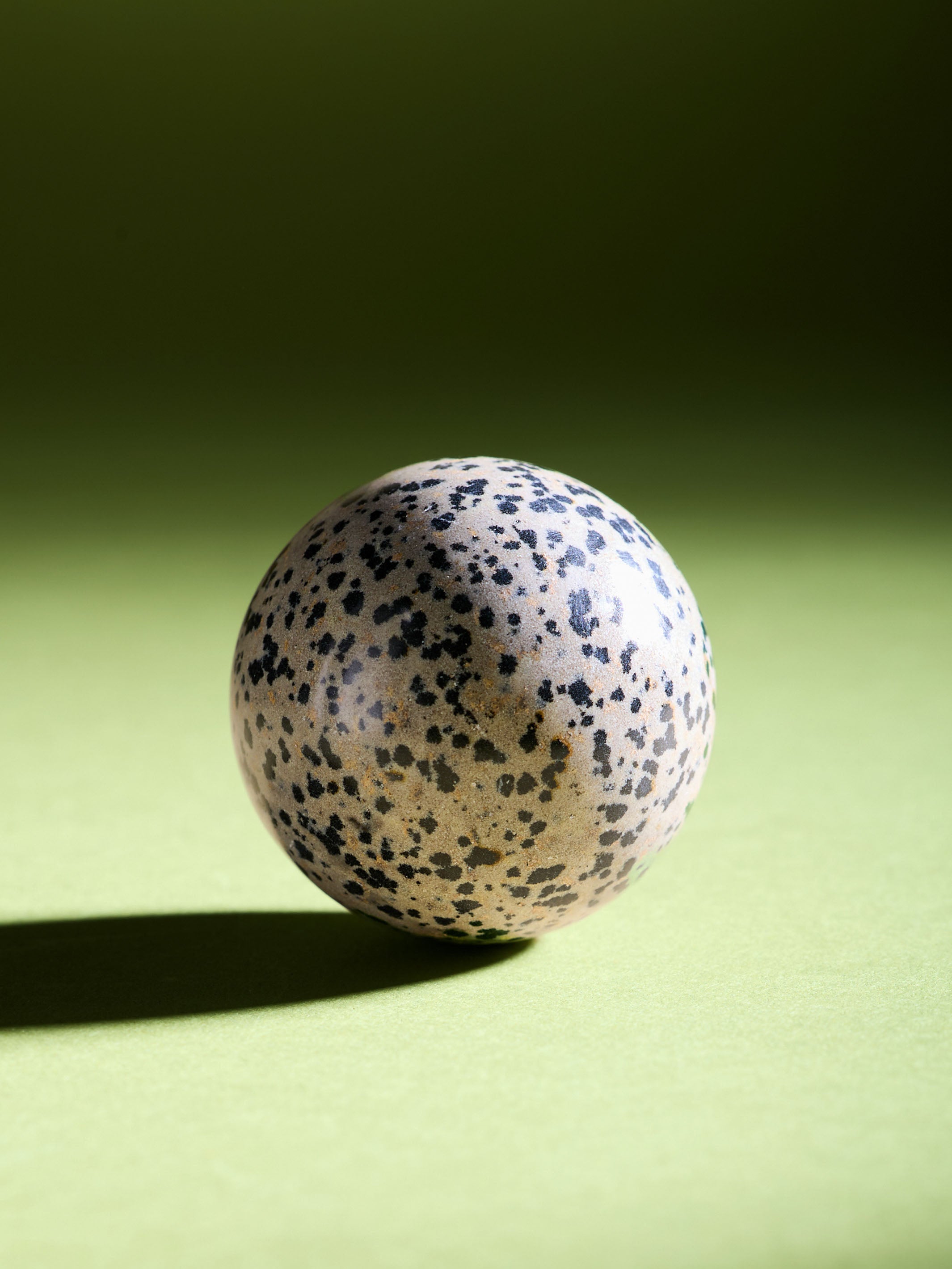 Semi-precious Gemstone - Dalmatian Jasper Sphere