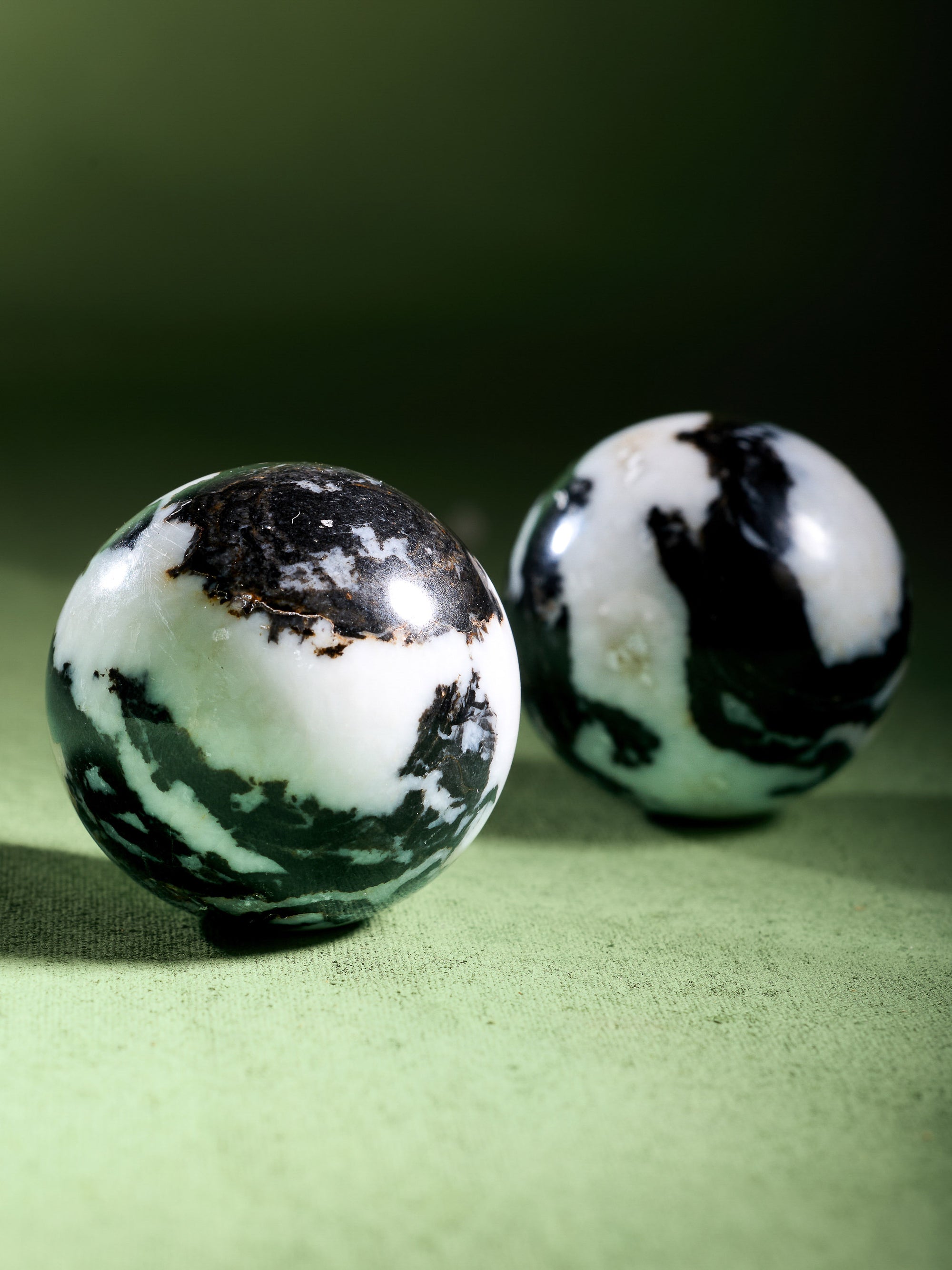 Semi-precious Gemstone - Zebra Jasper Sphere
