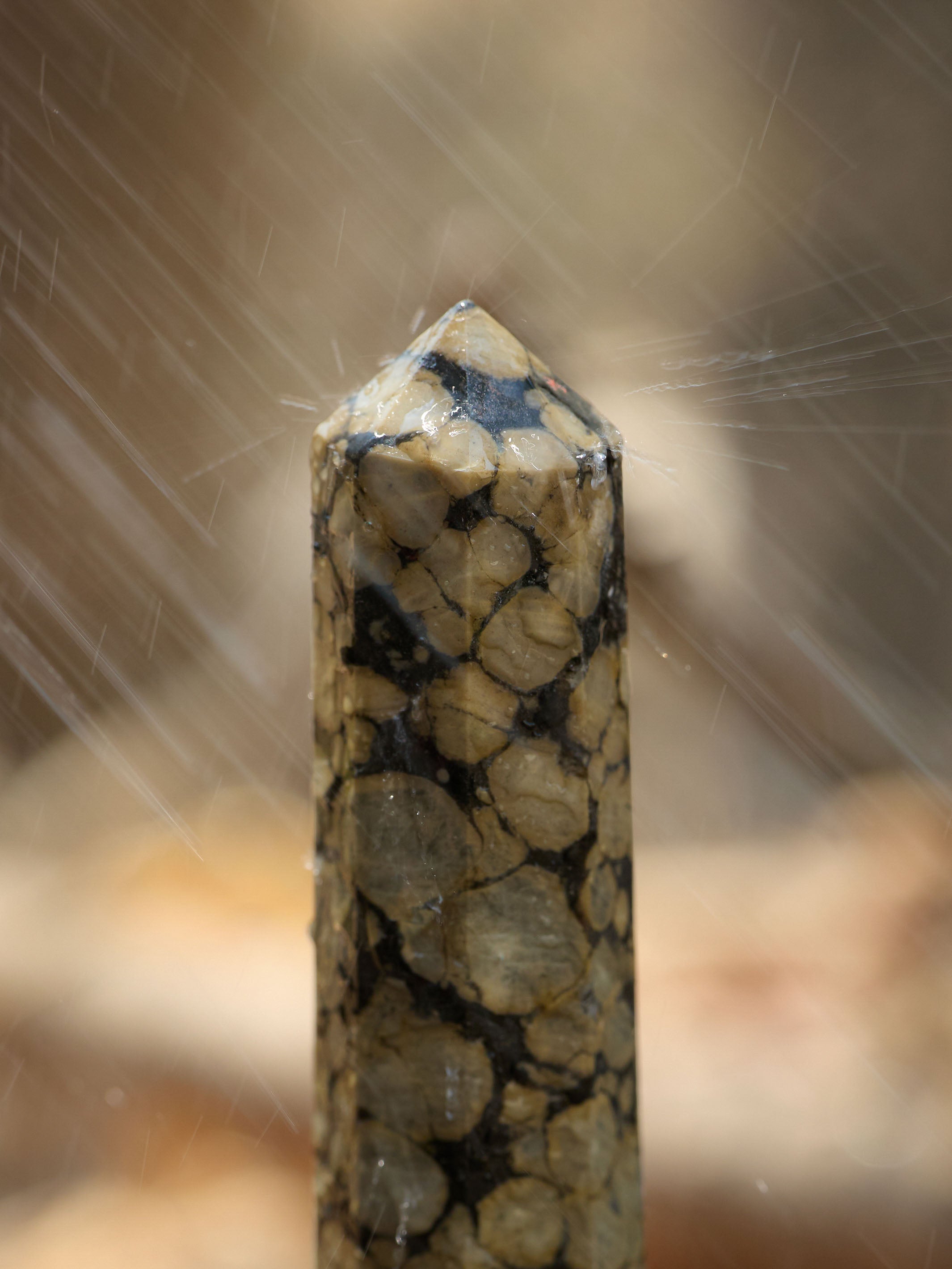 Gemstone Tower | Scapolite