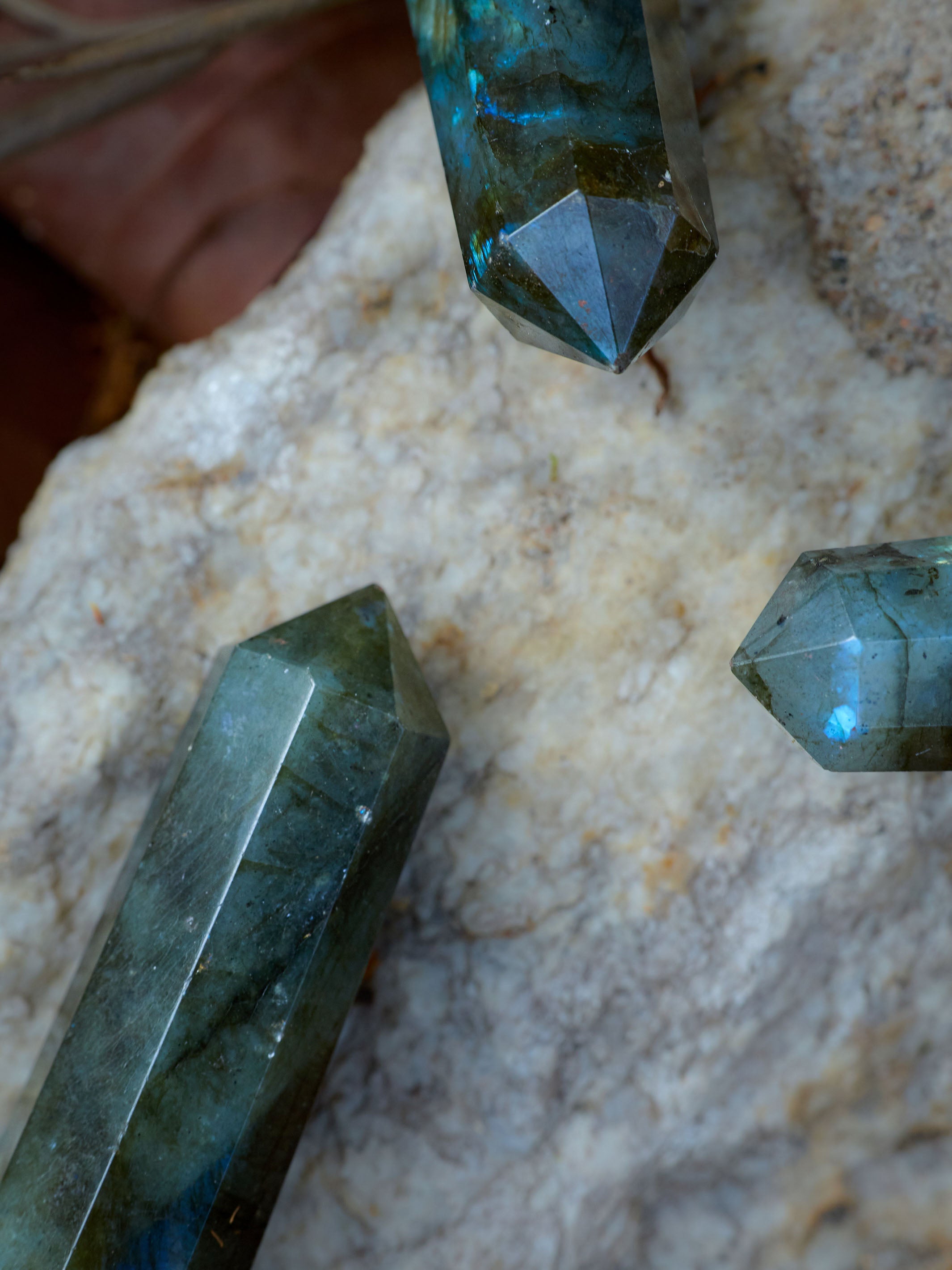 Gemstone Tower | Labradorite Obelisk