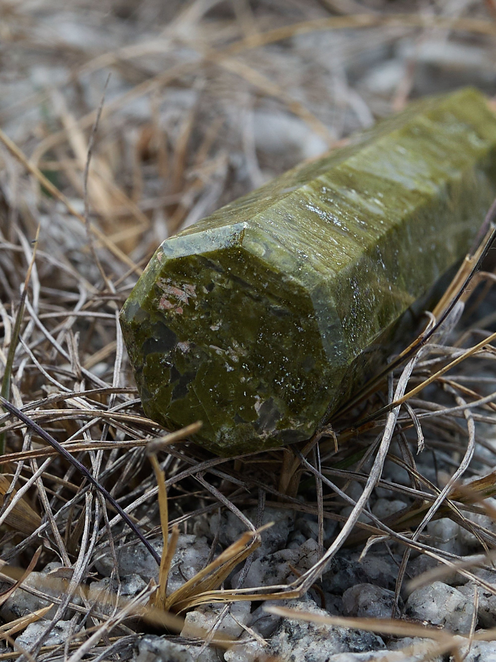 Gemstone Tower | Unakite Obelisk