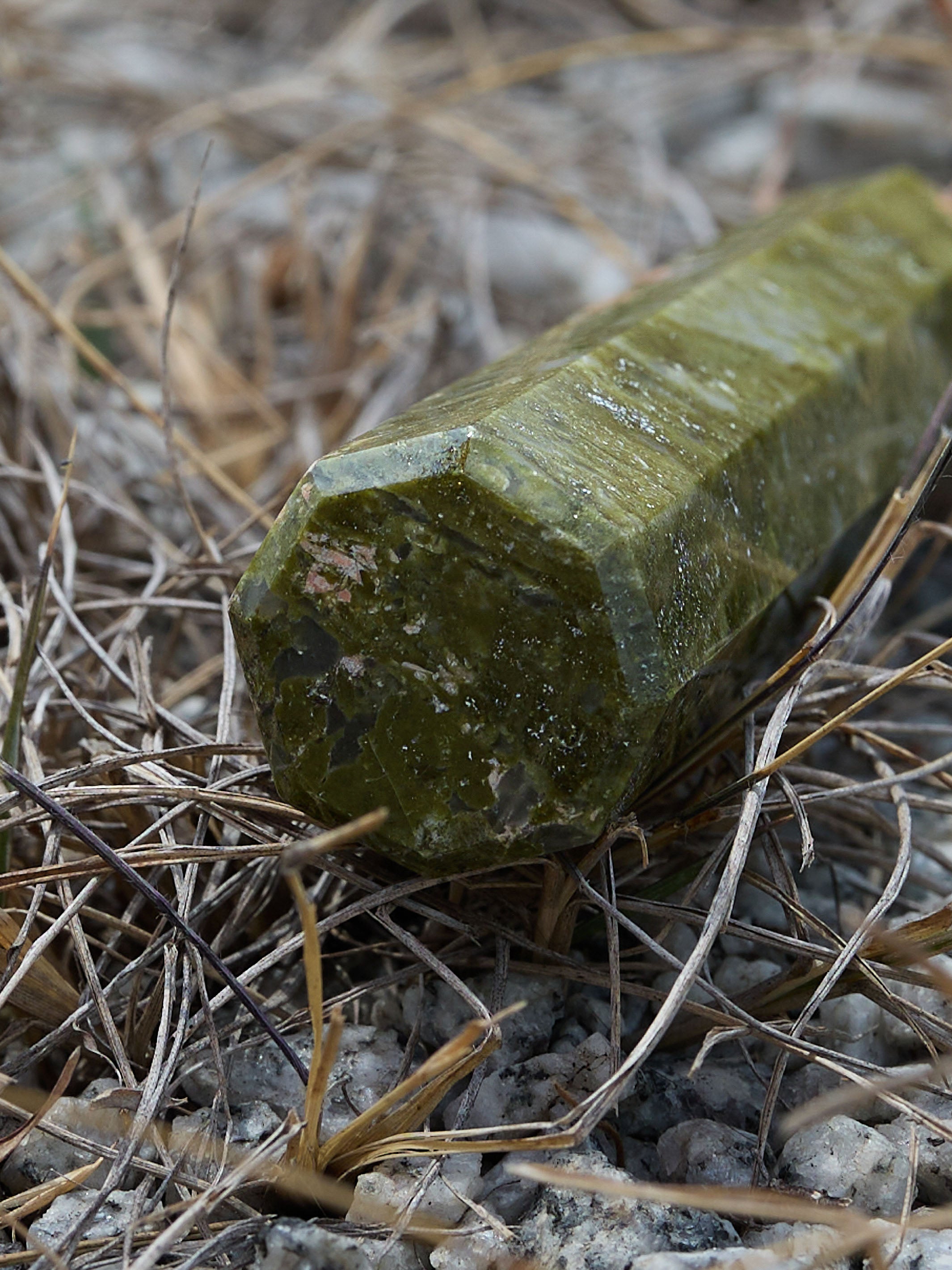 Gemstone Tower | Unakite Obelisk
