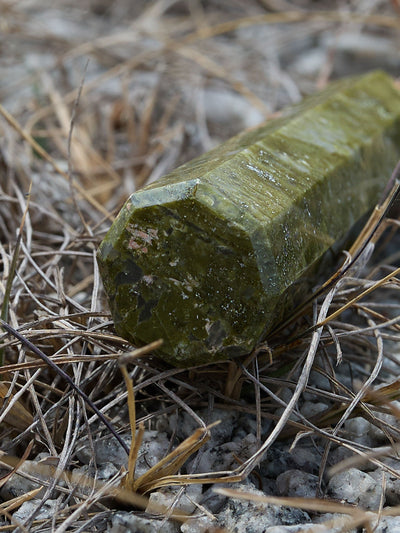 Gemstone Tower | Unakite Obelisk