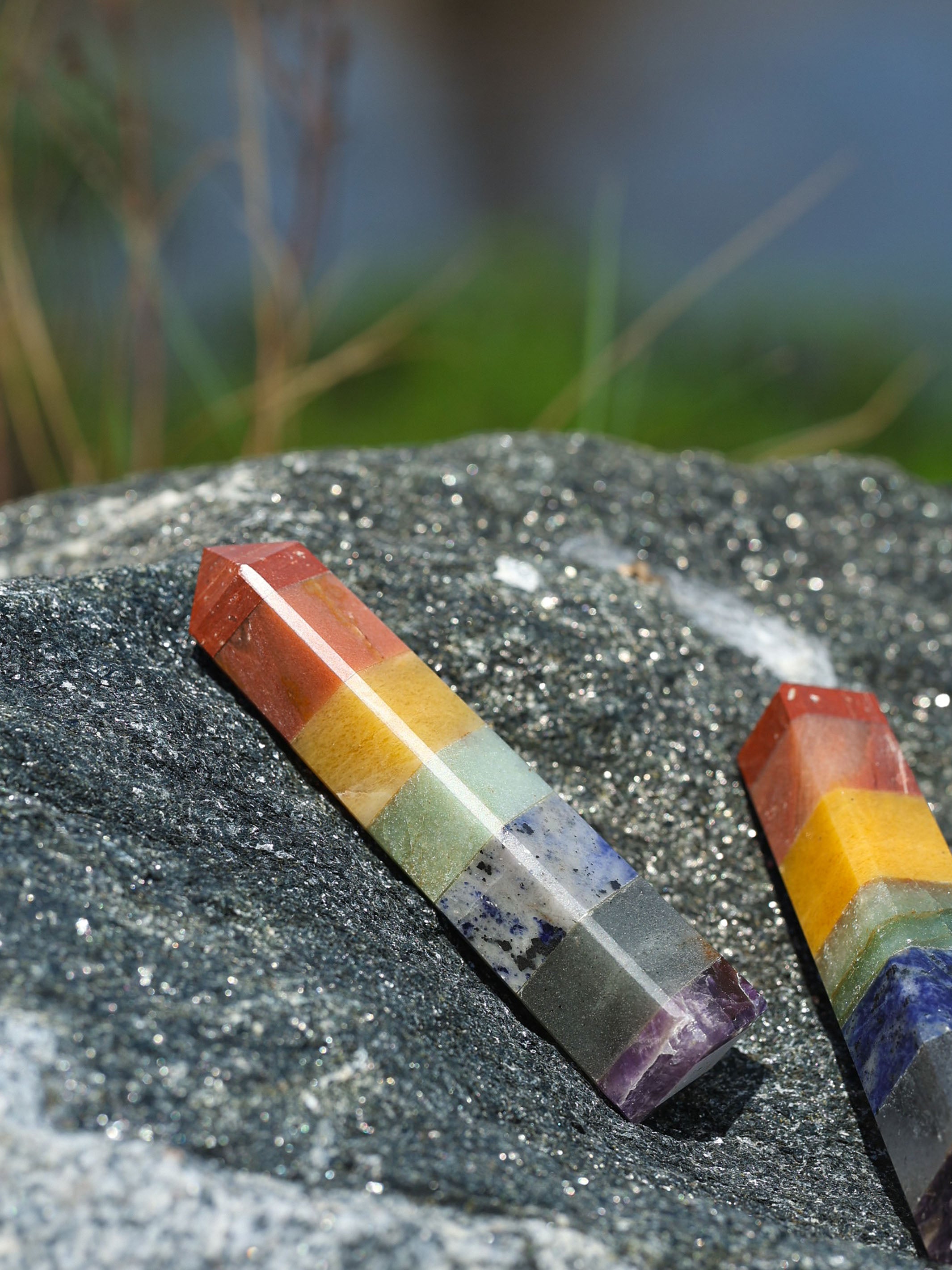 Gemstone Tower | Seven Chakra Obelisk