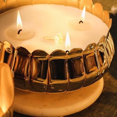 Lotus Candle Large