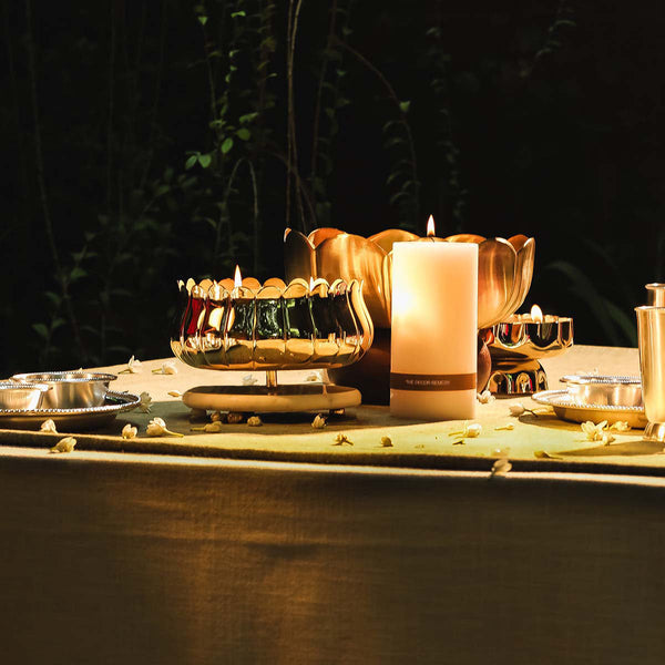 Lotus Candle Large