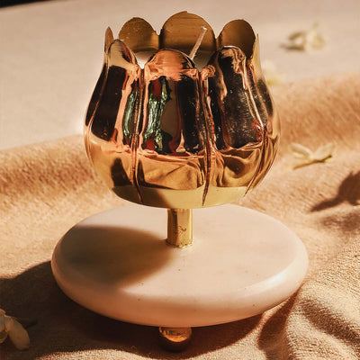 Lotus Candle Small